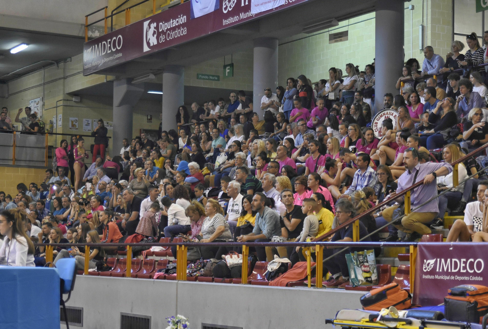 Las fotografías de la fiesta de la gimnasia rítmica del Torneo Nacional Ciudad de Córdoba Lourdes Mohedano