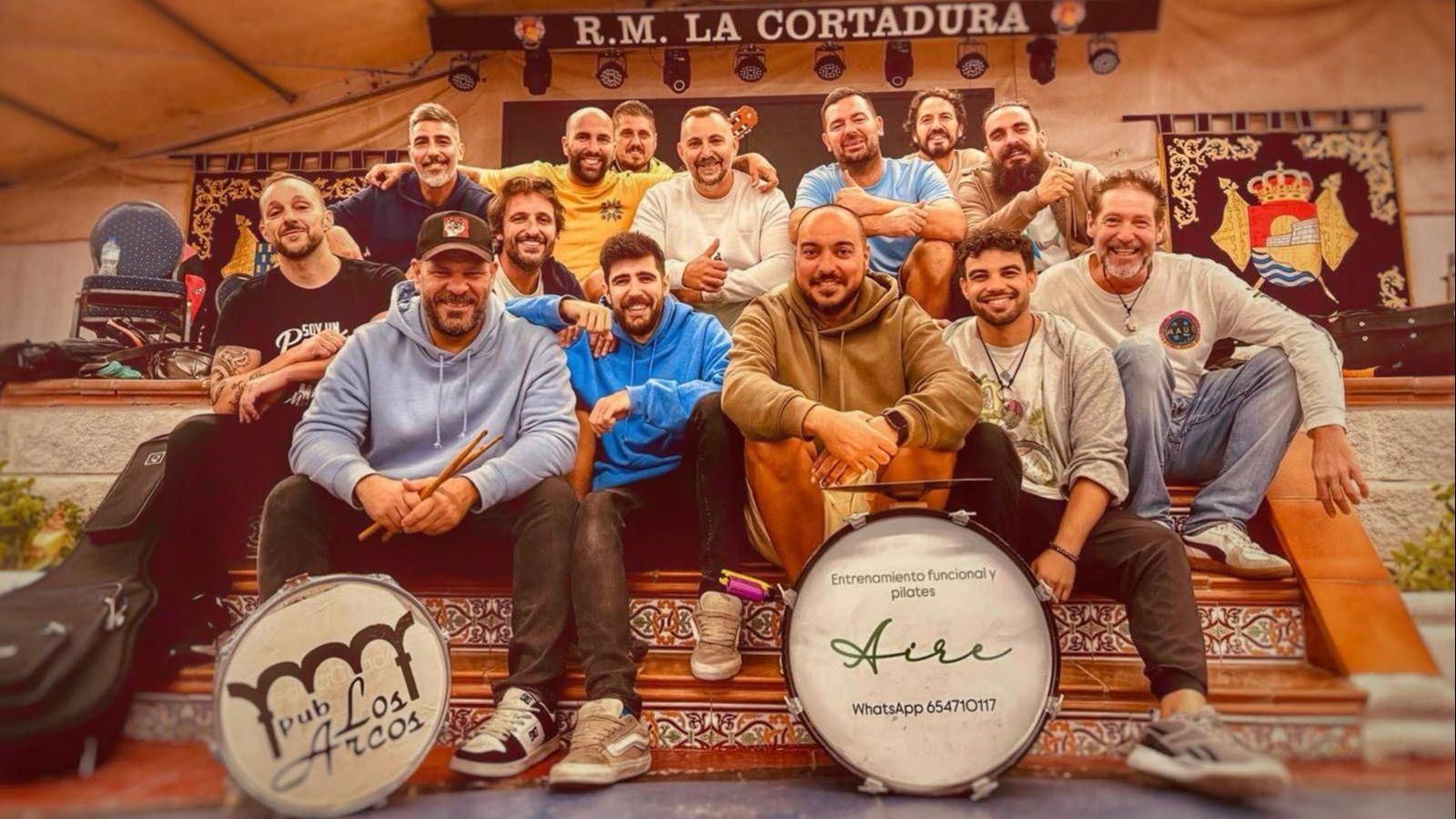 La chirigota 'Una chirigota en teoría'.