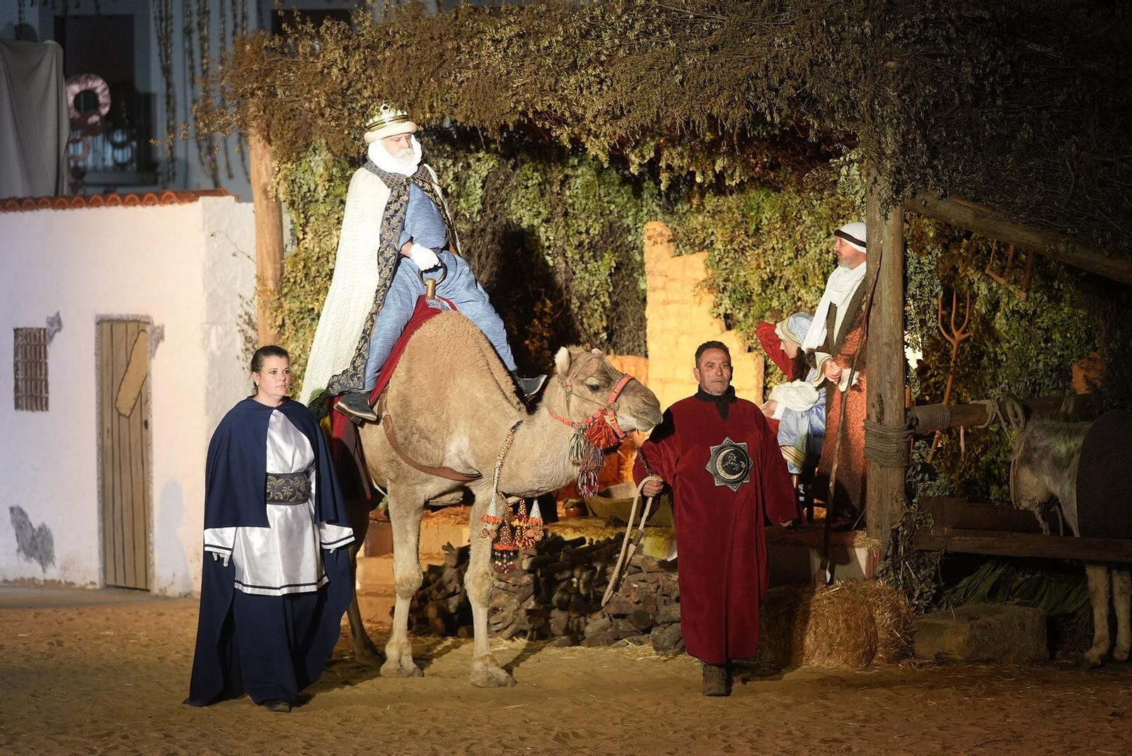 La representación en Alcaracejos de 'Los coloquios de la infancia de Jesús', en fotografías