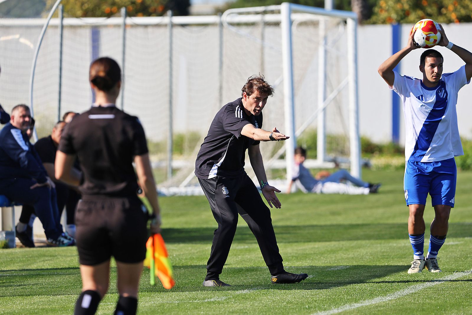 Las fotografías del Atlético onubense - Pozoblanco