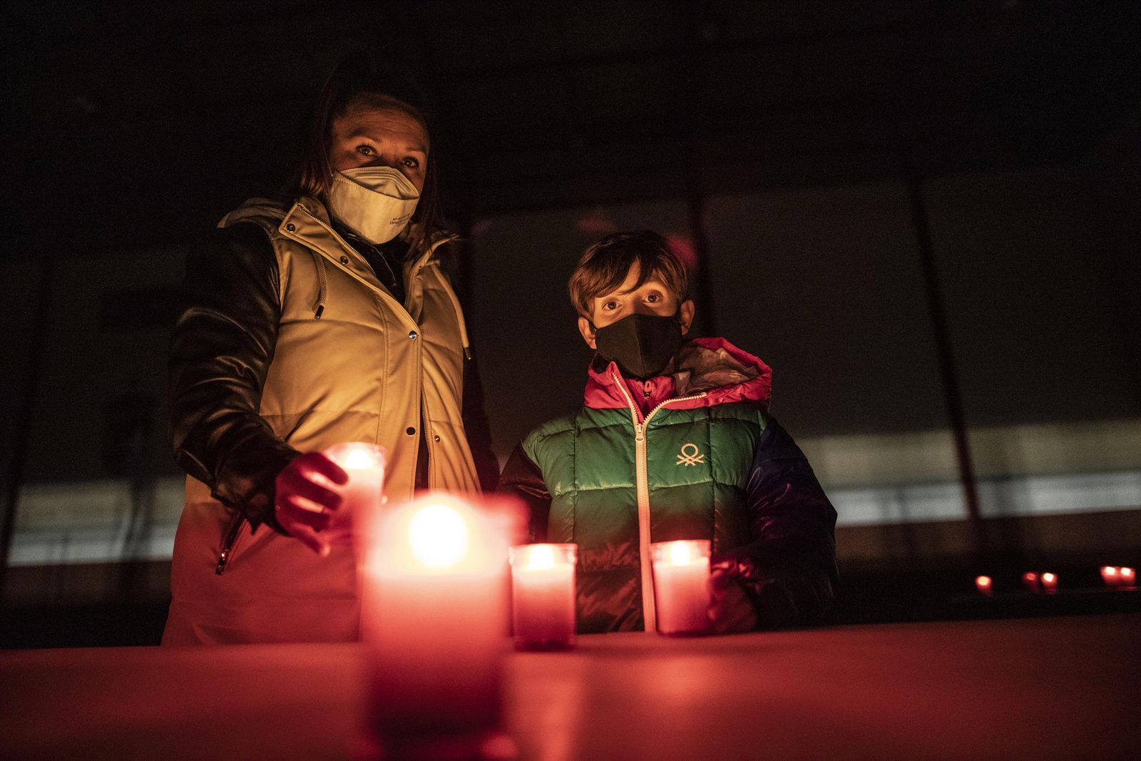 Encierro solidario por los cortes de luz en el municipio