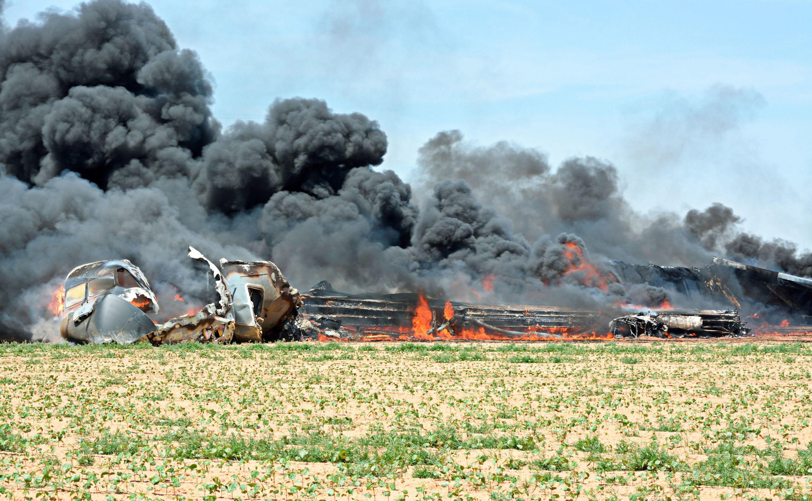 Imágenes inéditas del accidente del A400-M en Sevilla