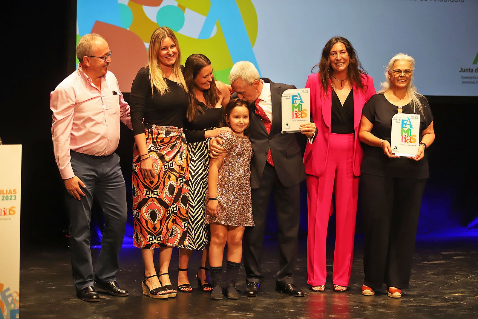 Imágenes de la entrega de los Premios Familias Andaluzas