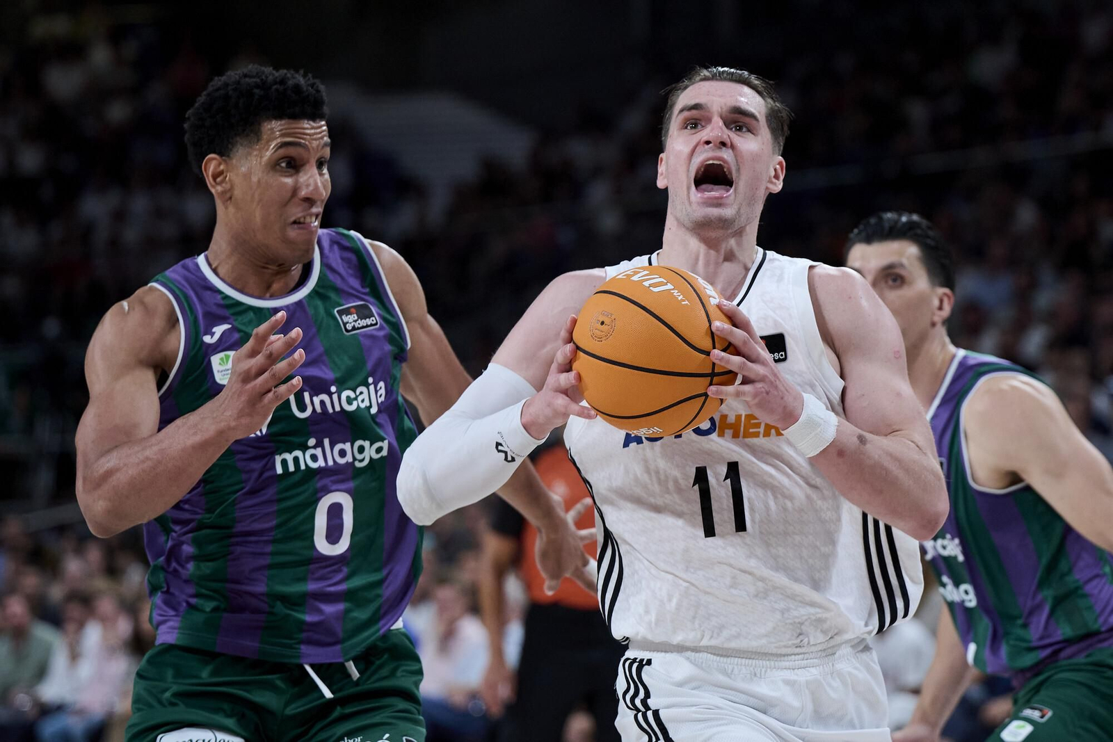 El Real Madrid-Unicaja en fotos