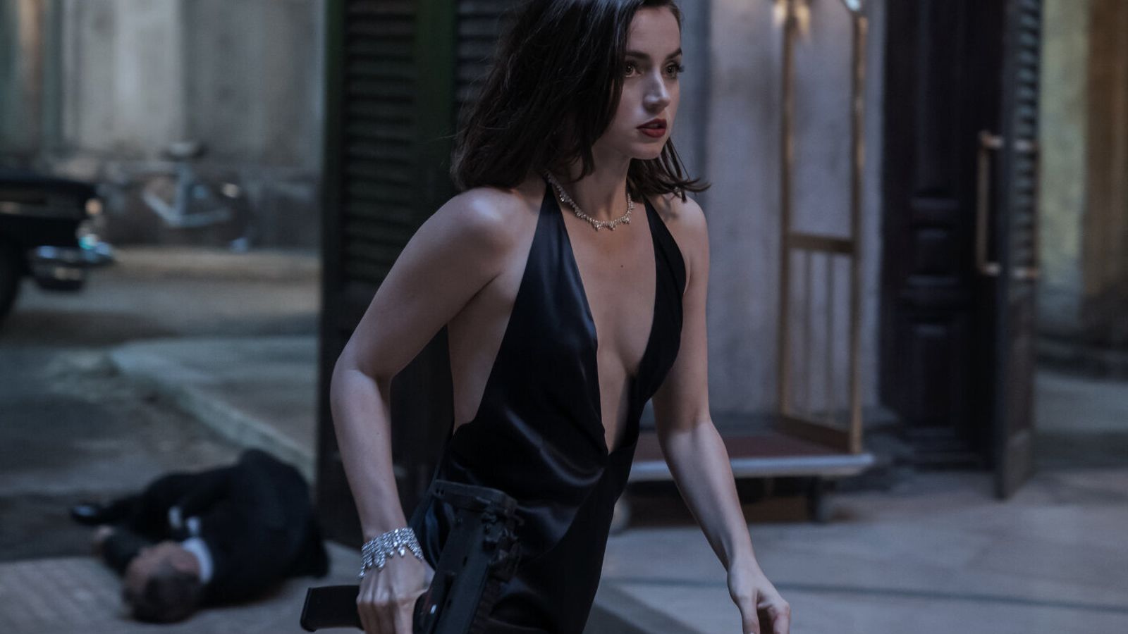 Ana de Armas, en la película.