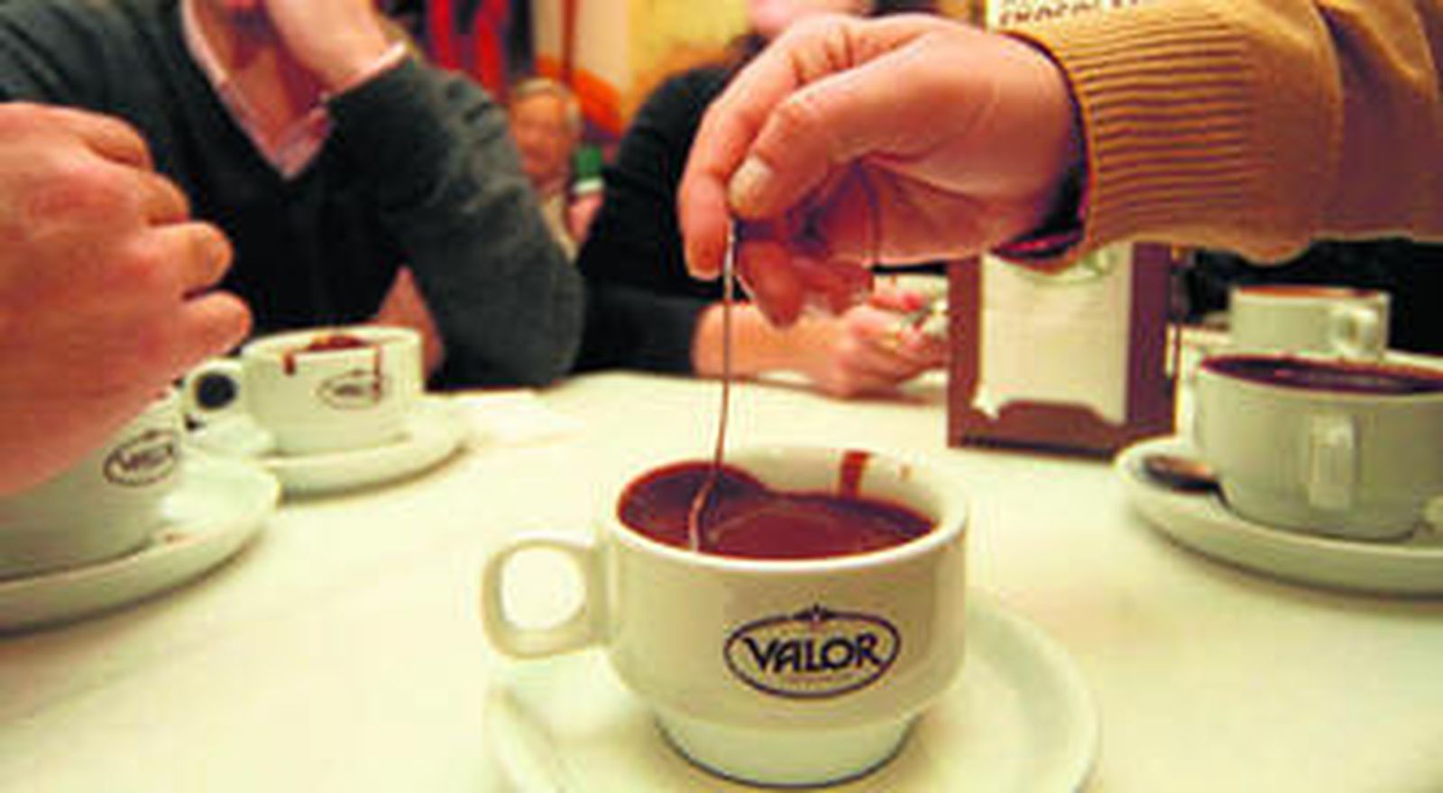 Rincones con sabor a chocolate con churros