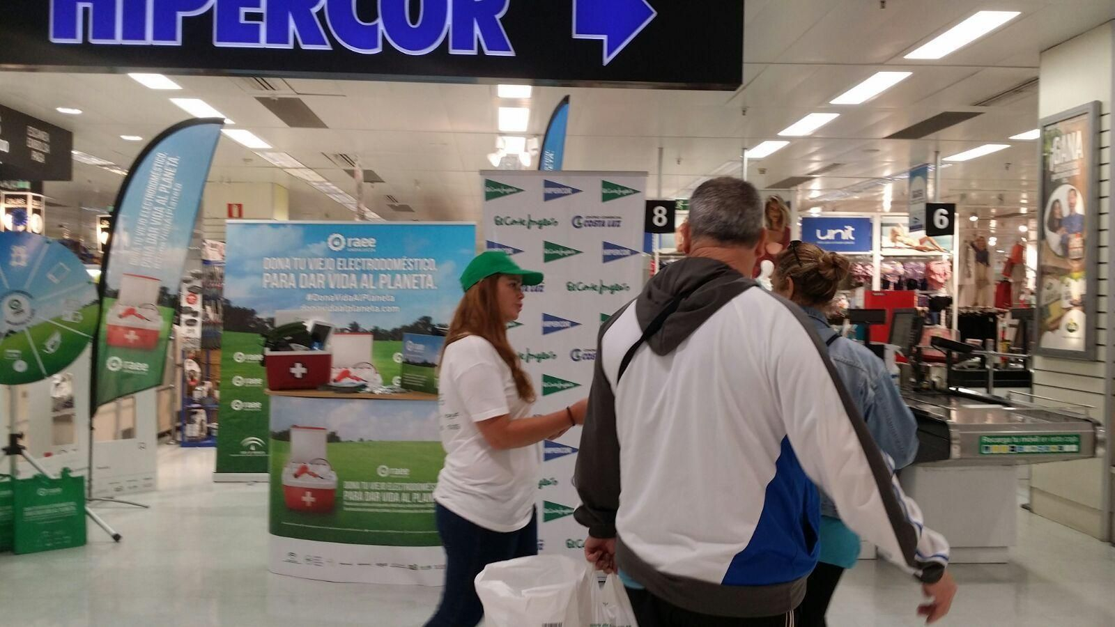 Imagen de la acción del sábado.