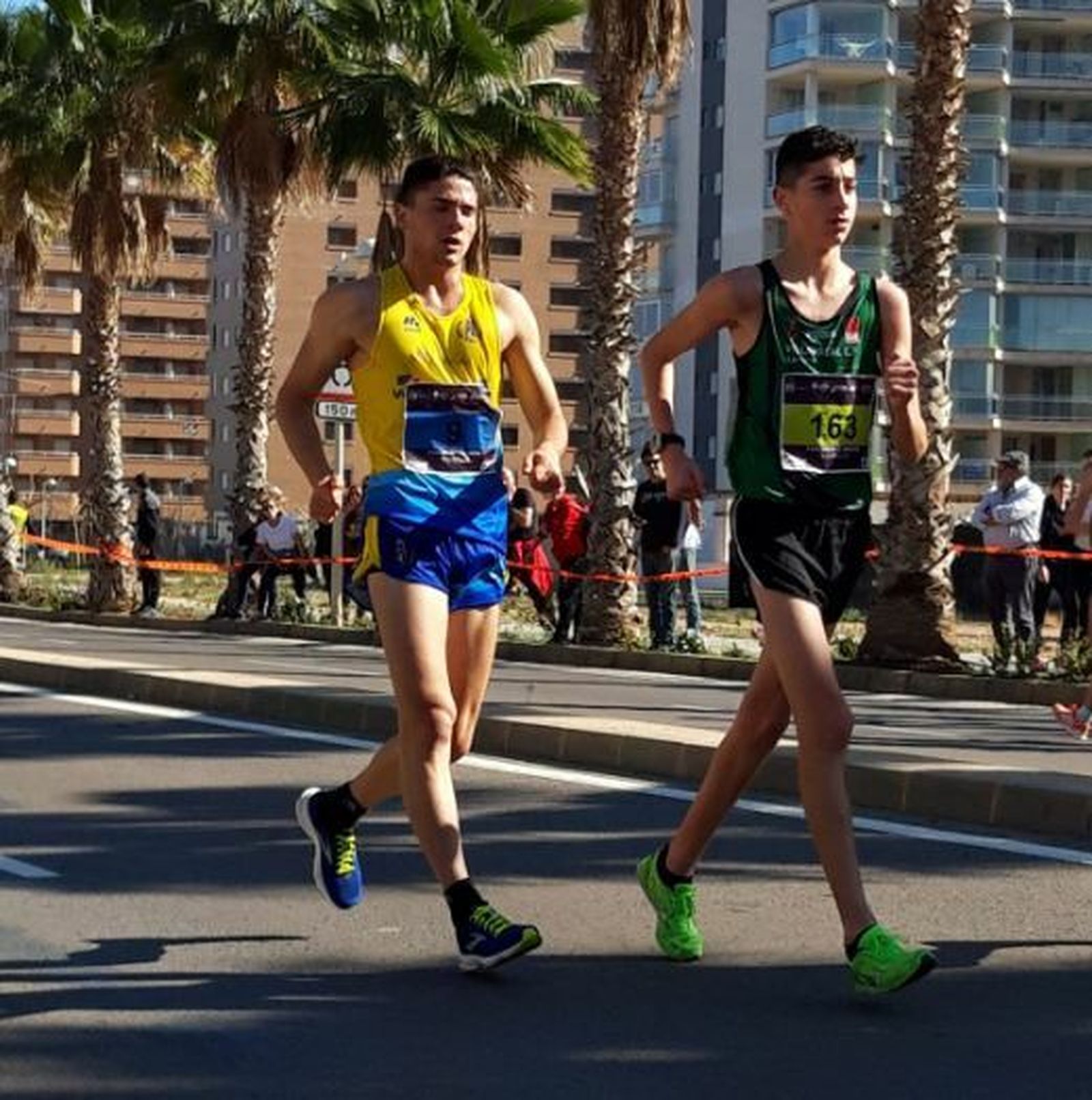 Adrián Pérez, en el Criterium Nacional de Oropesa