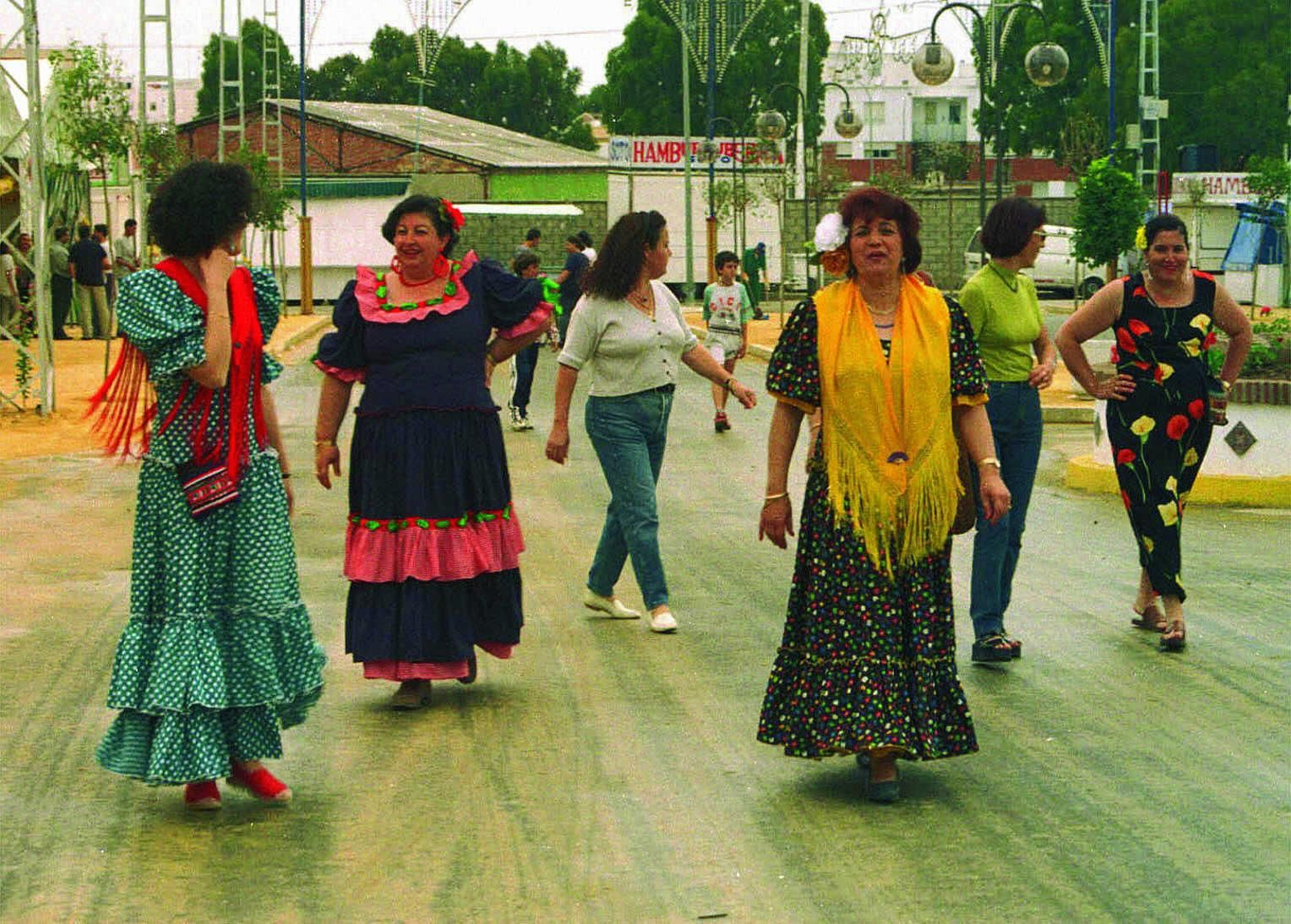 Así ha cambiado la Feria de Puerto Real en los últimos 30 años