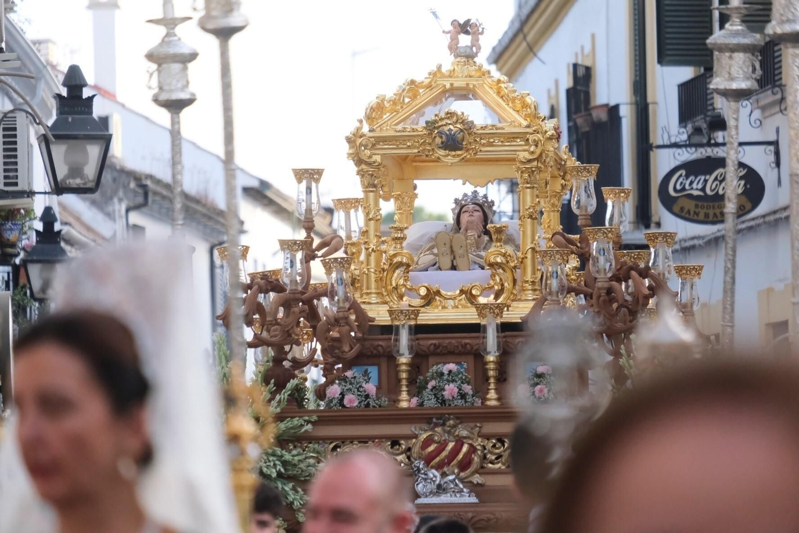 La procesión de la Virgen de Acá en Córdoba, en imágenes