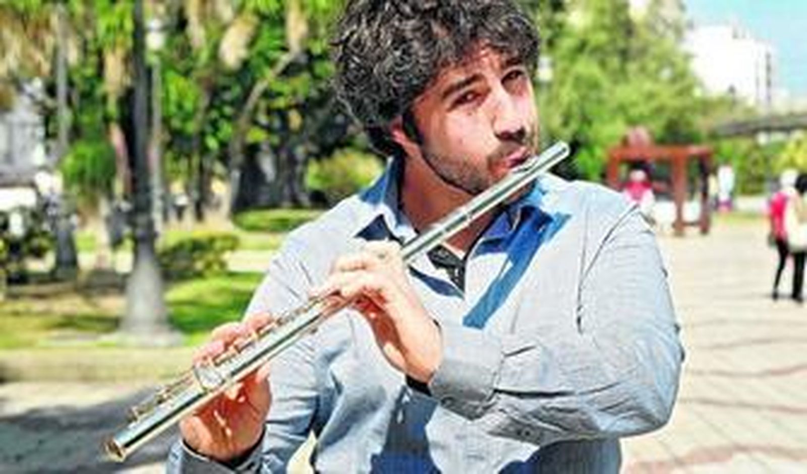 El músico y compositor Diego Villegas, en Cádiz esta semana.
