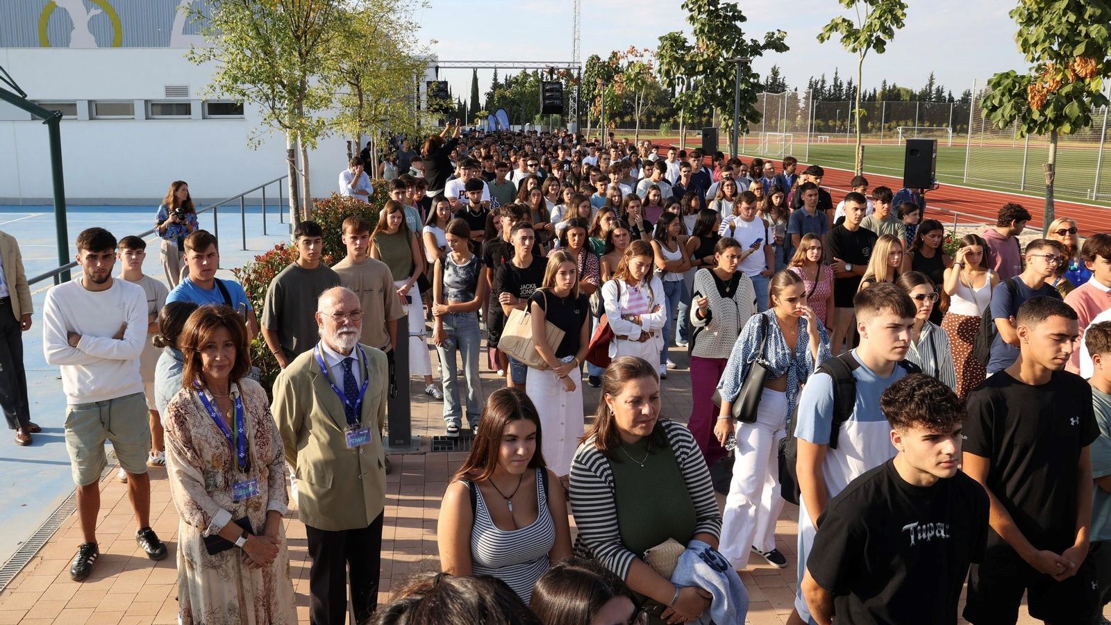 Jornada de bienvenida en la CEU Fernando III.