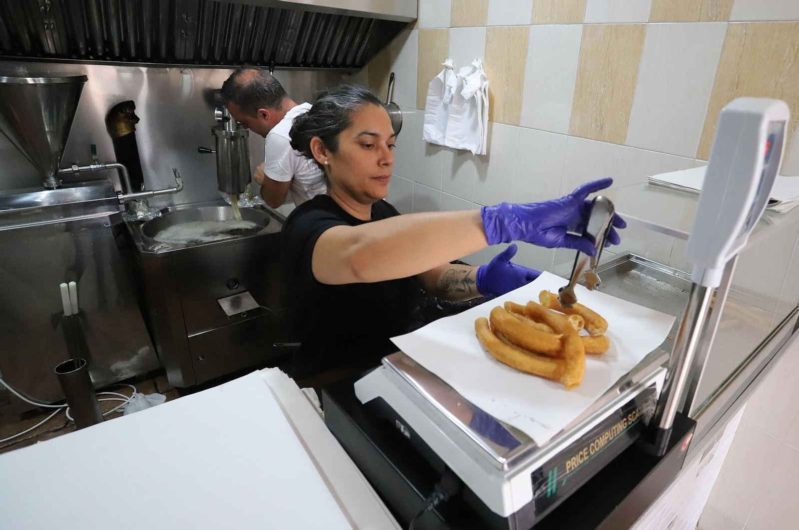 Imágenes del ambiente en El Torrejón