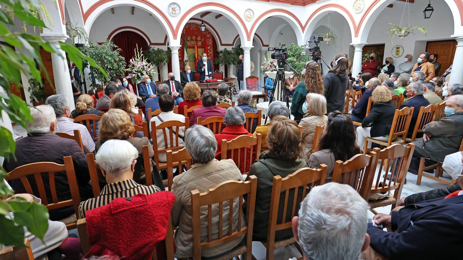 Imágenes de la toma de posesión de Ramón Galán como Alcalde de Trebujena