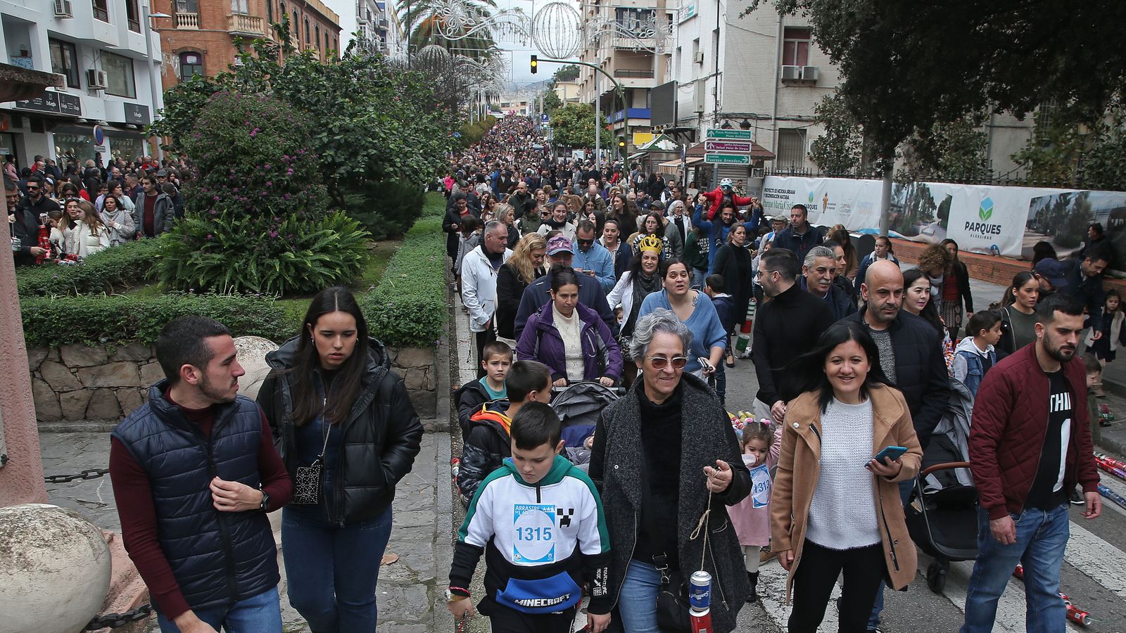 Fotos del arrastre de latas en Algeciras