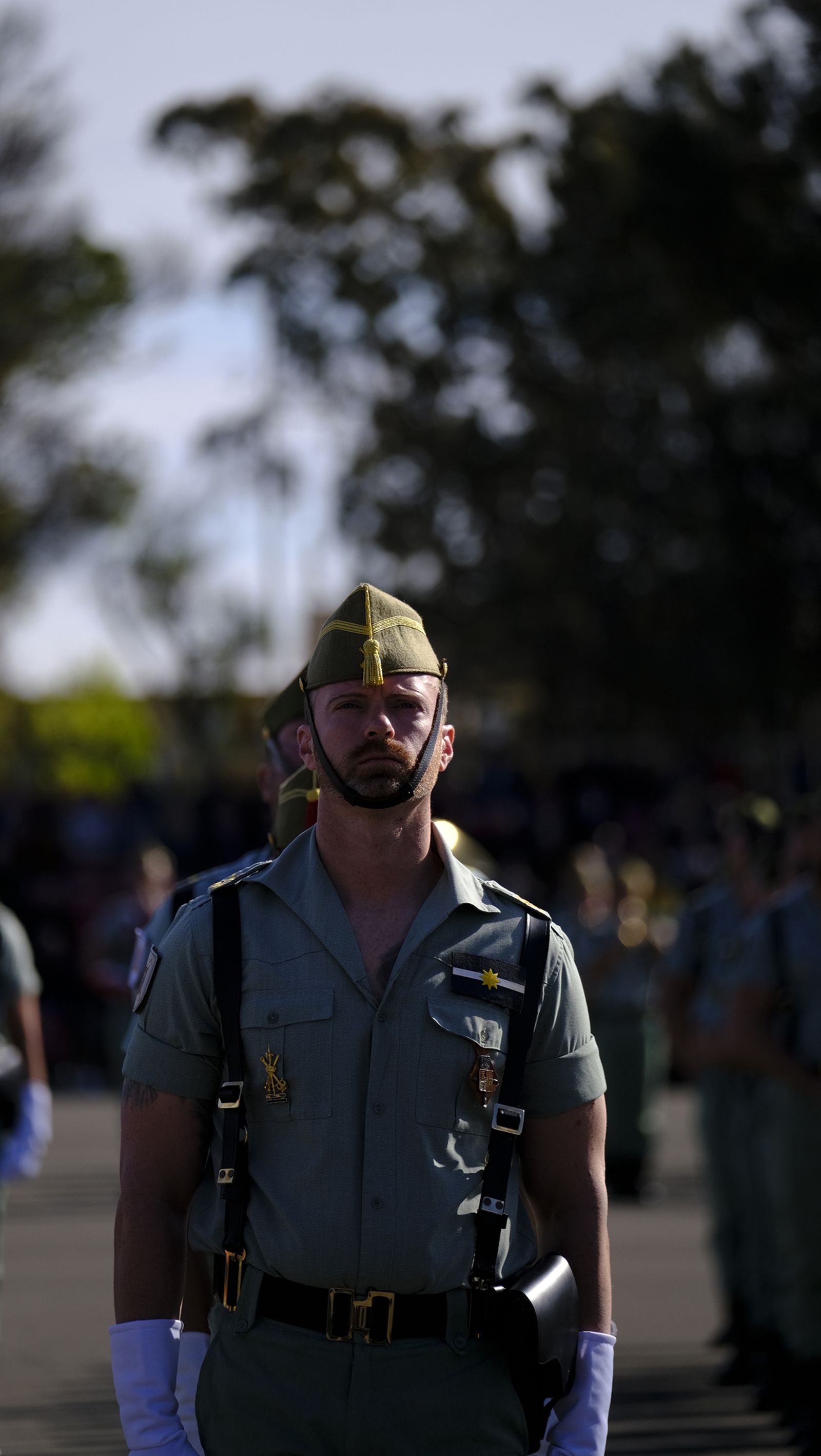 Conmemoración del Combate de Edchera en la Base Álvarez de Sotomayor de La Legión, en imágenes