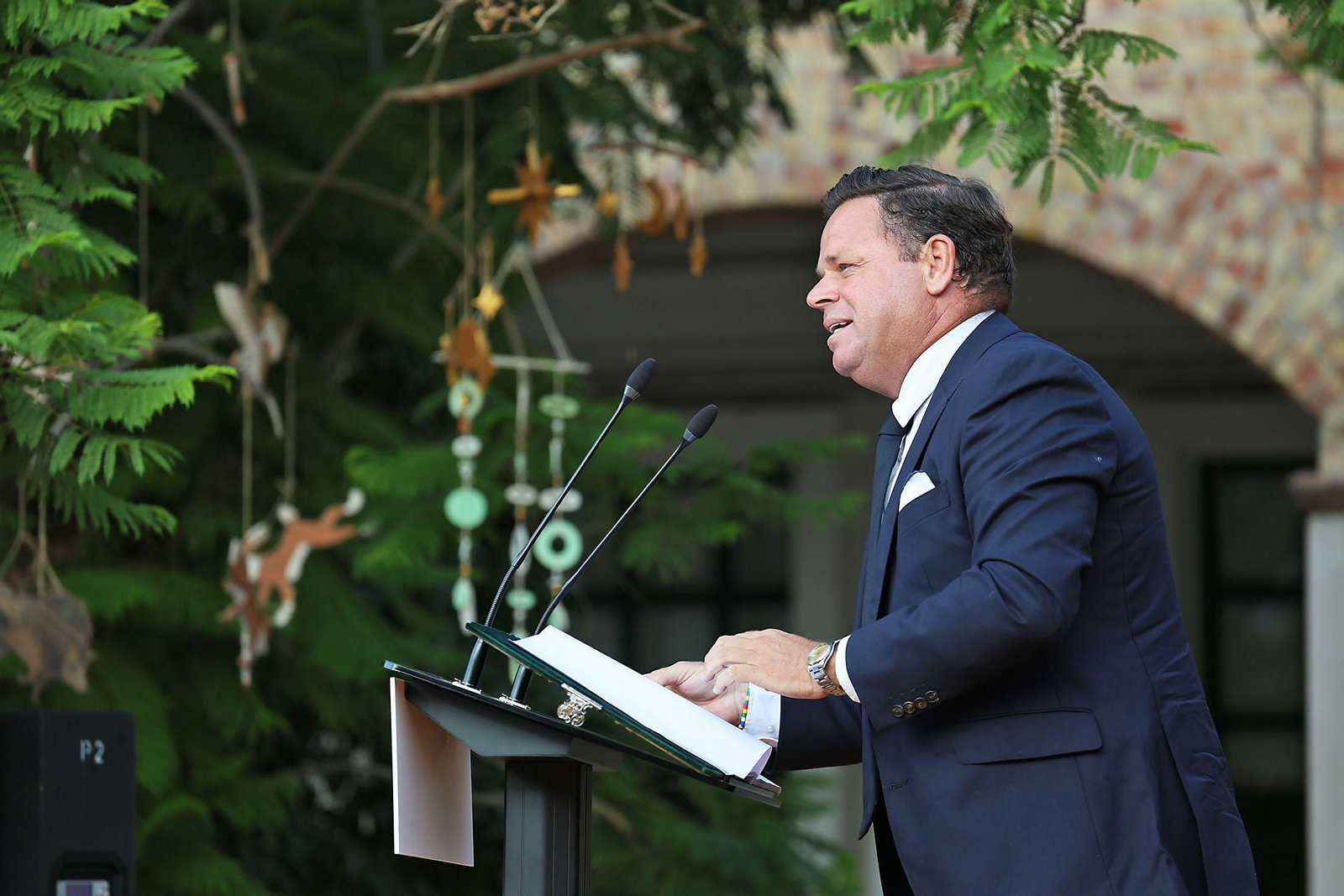 Imágenes del Pregón taurino de las Fiestas Colombinas 2025 a cargo de Luis Carlos Sáenz de la Torre