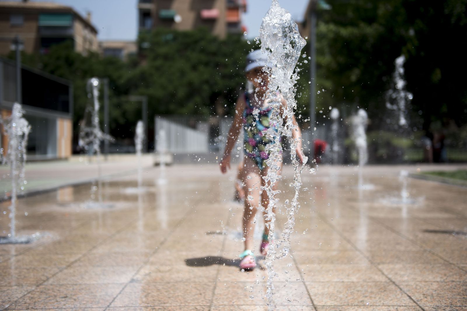 Imágenes de la ola de calor en Granada