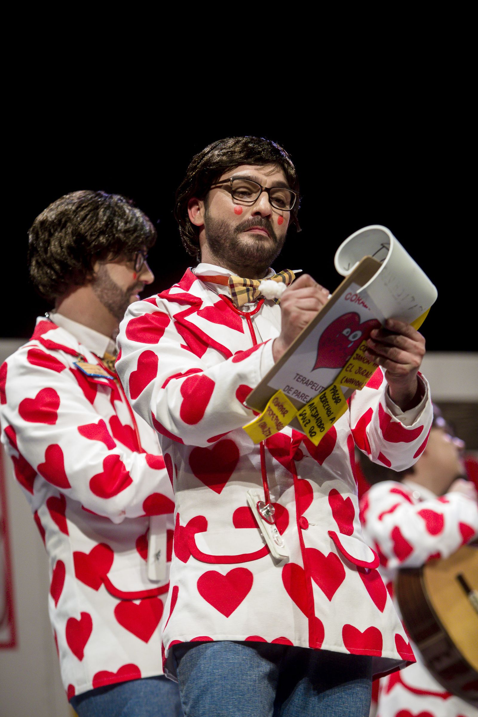 Chirigota Los del corazón partío