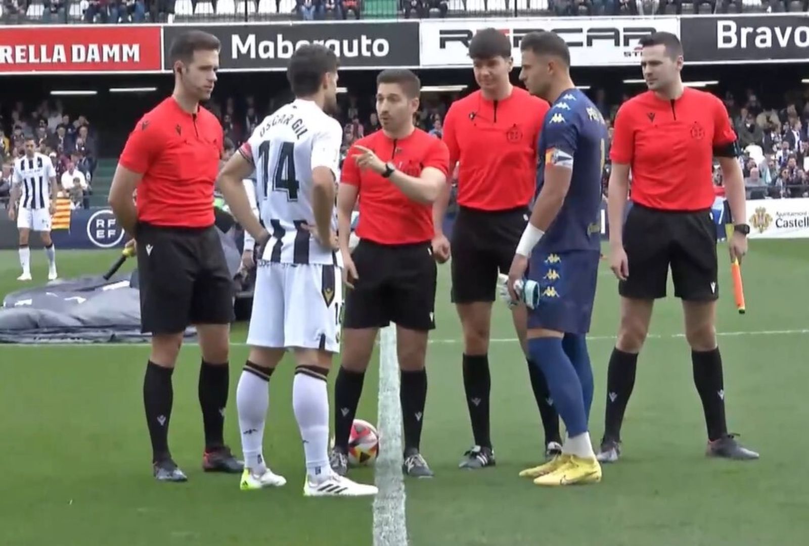 Palencia Caballero, un árbitro vasco que  se estrenará con el Algeciras este domingo