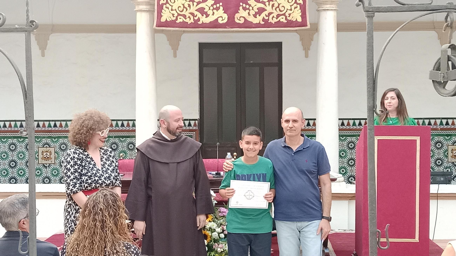Entrega de premios del certamen escolar de ciencias Carlos López en San Fernando