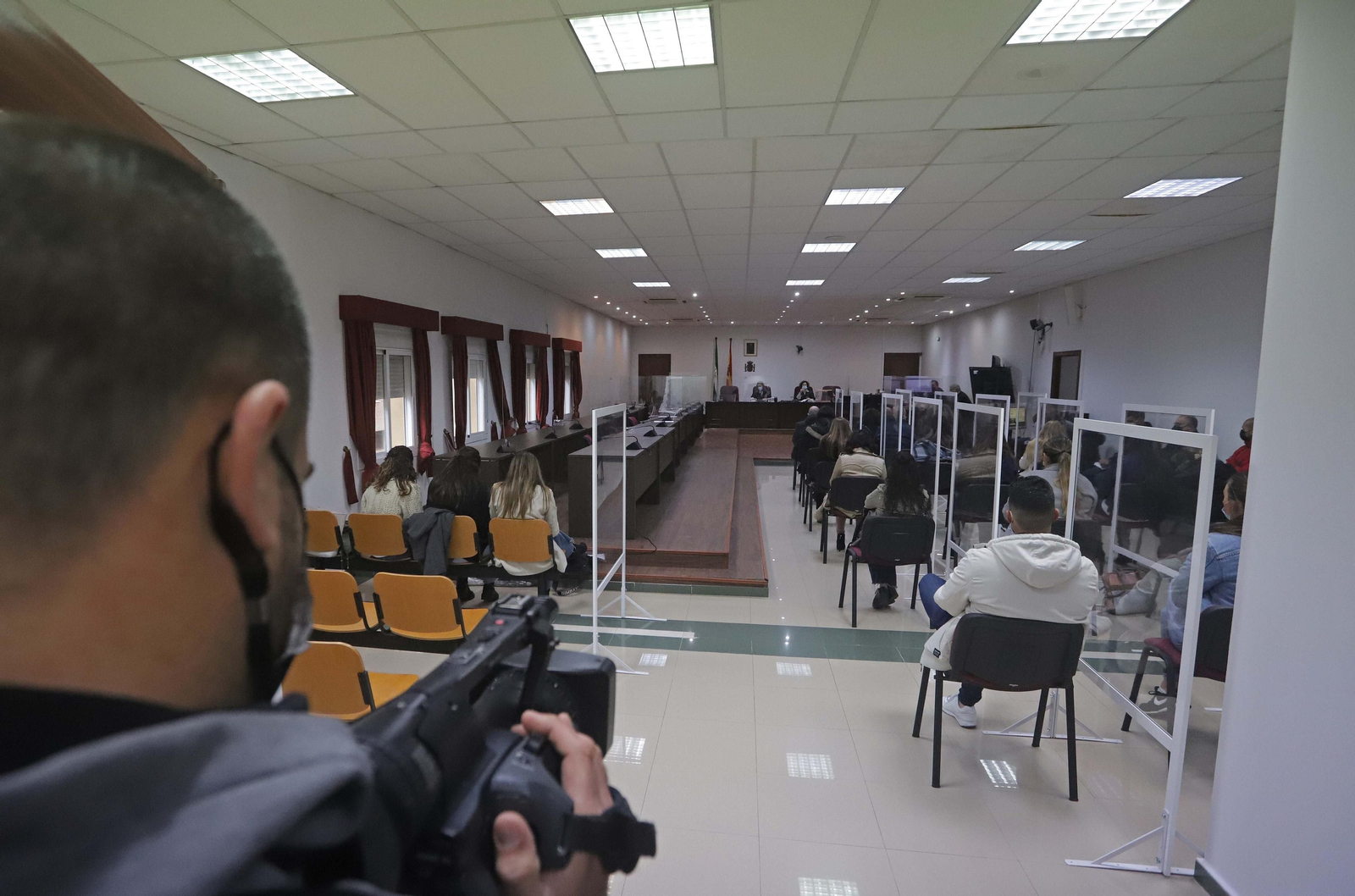 Un momento de la primera sesión del juicio, el pasado 4 de abril.