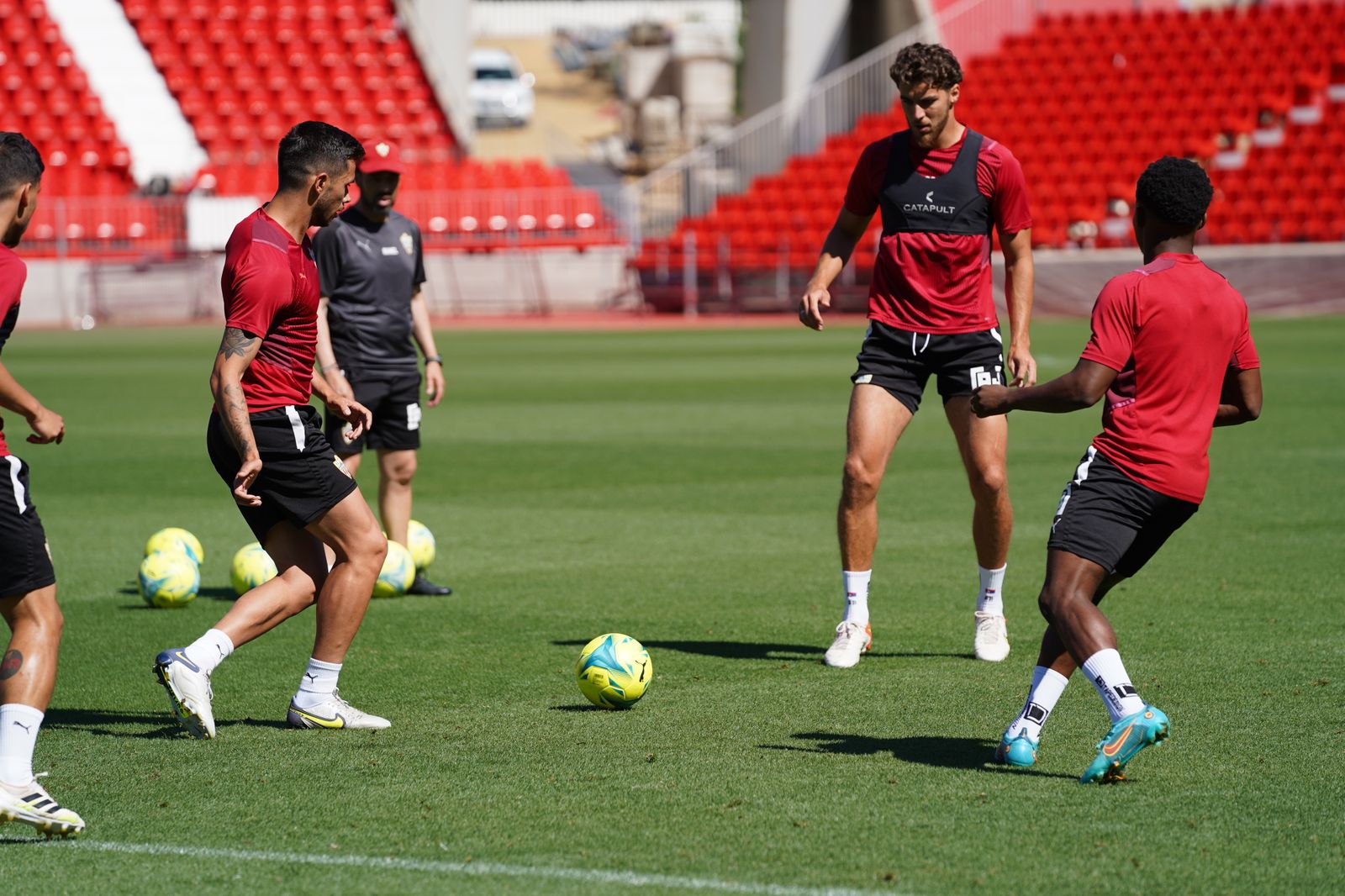 Entrenamiento de la pasada temporada.
