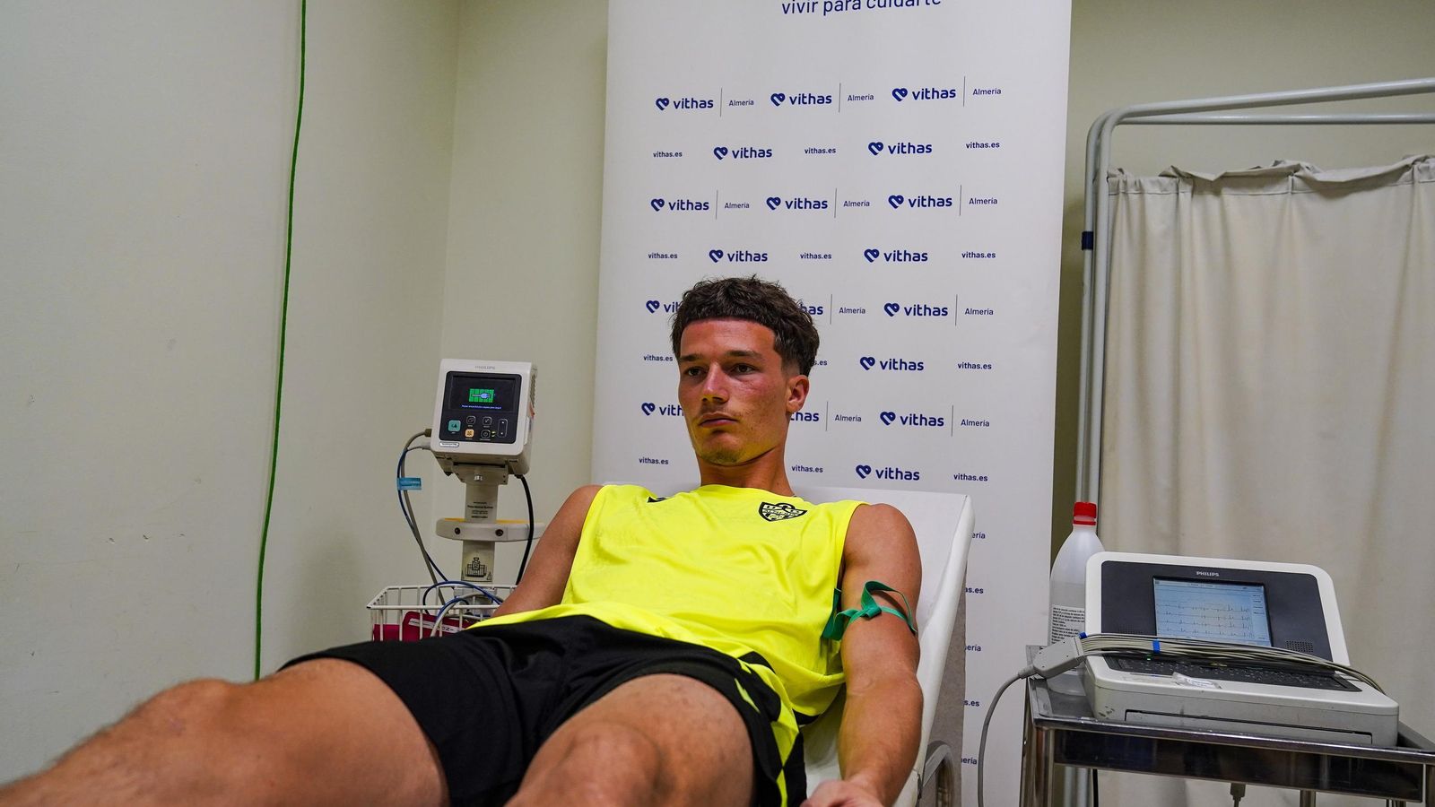 Dzodic, la última incorporación, también pasó el reconocimiento