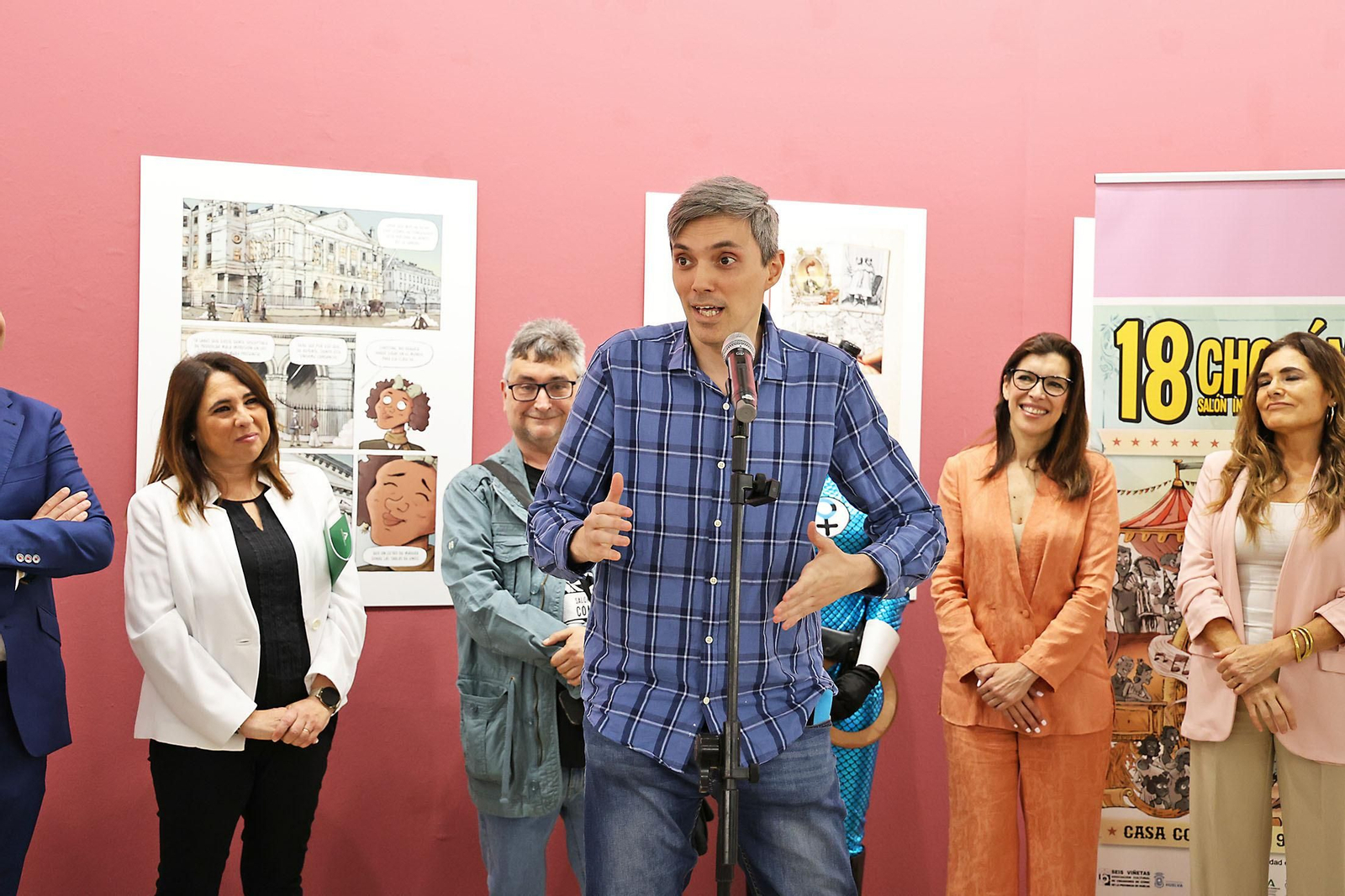 Imágenes de la inauguración del Salón Internacional Chocómic