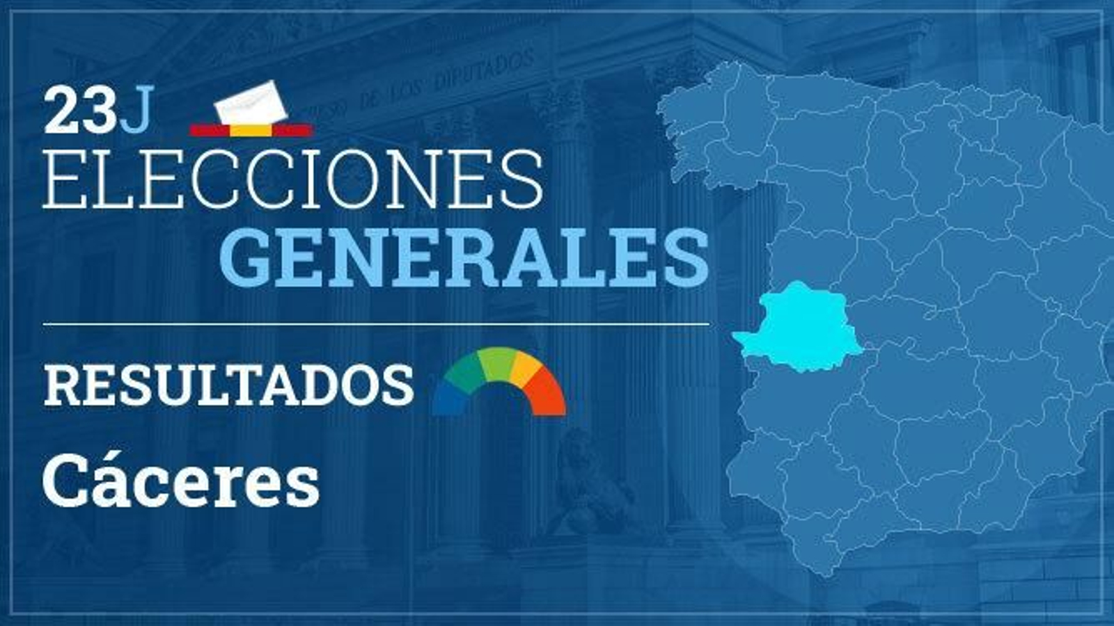 Cáceres | Resultados elecciones generales 2023
