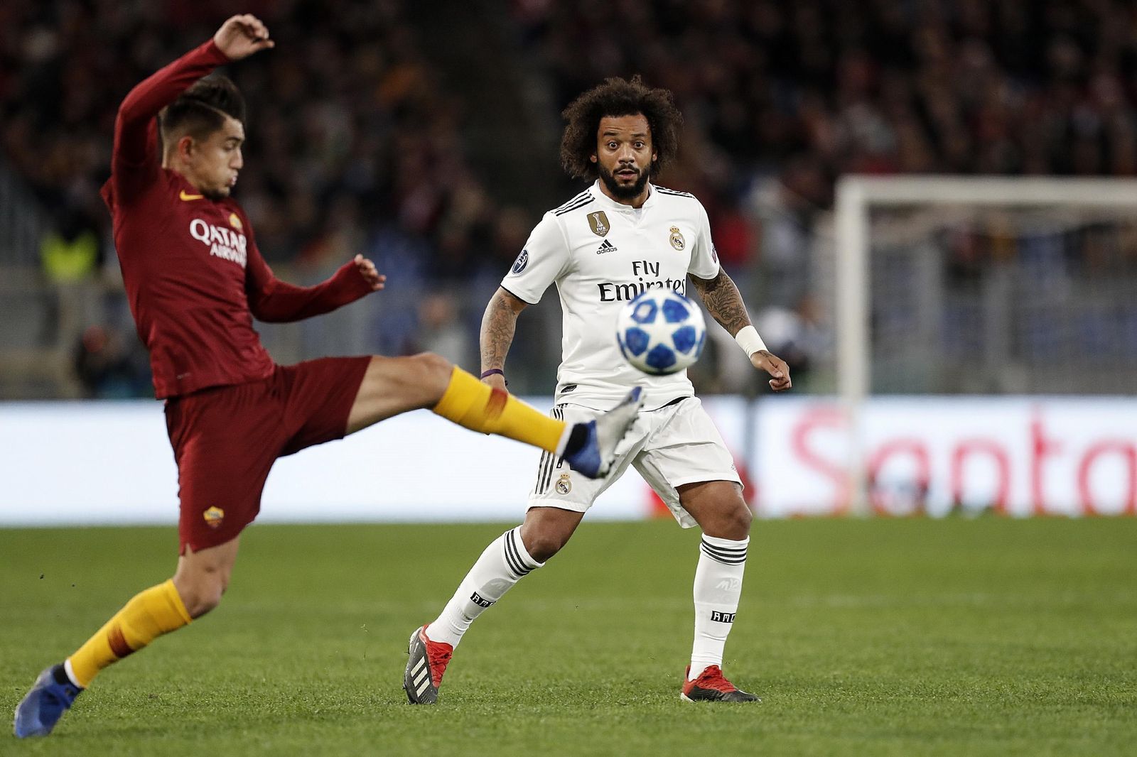 Las imágenes de la Roma-Real Madrid