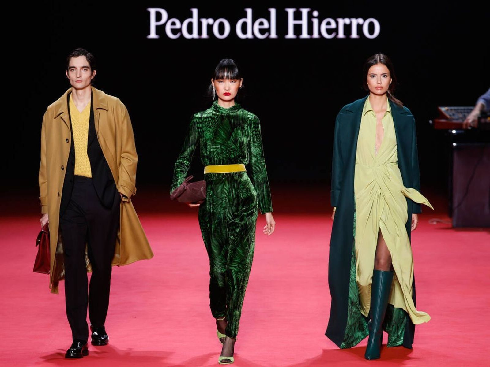 Desfile de Pedro del Hierro en la Semana de la Moda de Madrid.