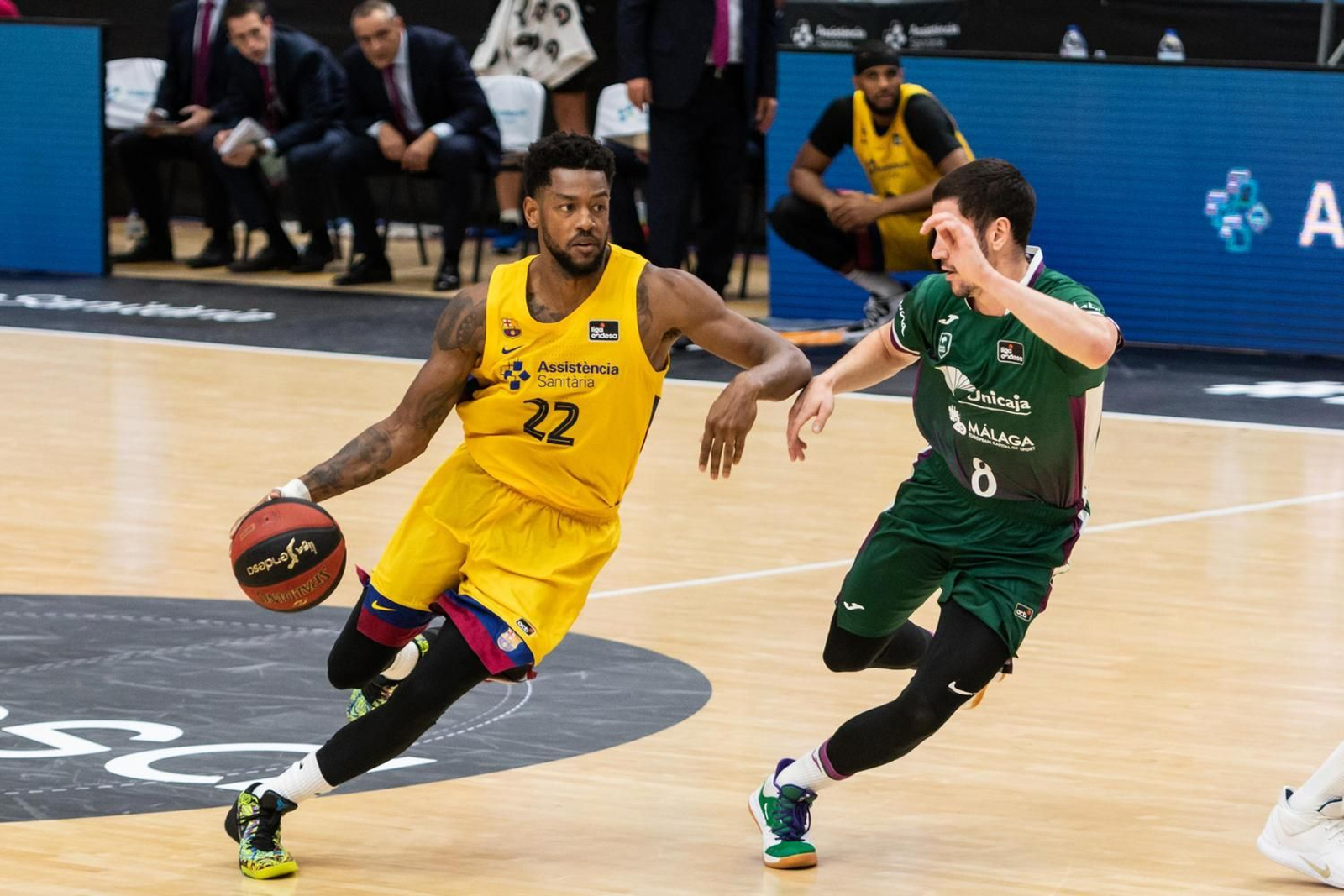 Las fotos del Unicaja-Barcelona