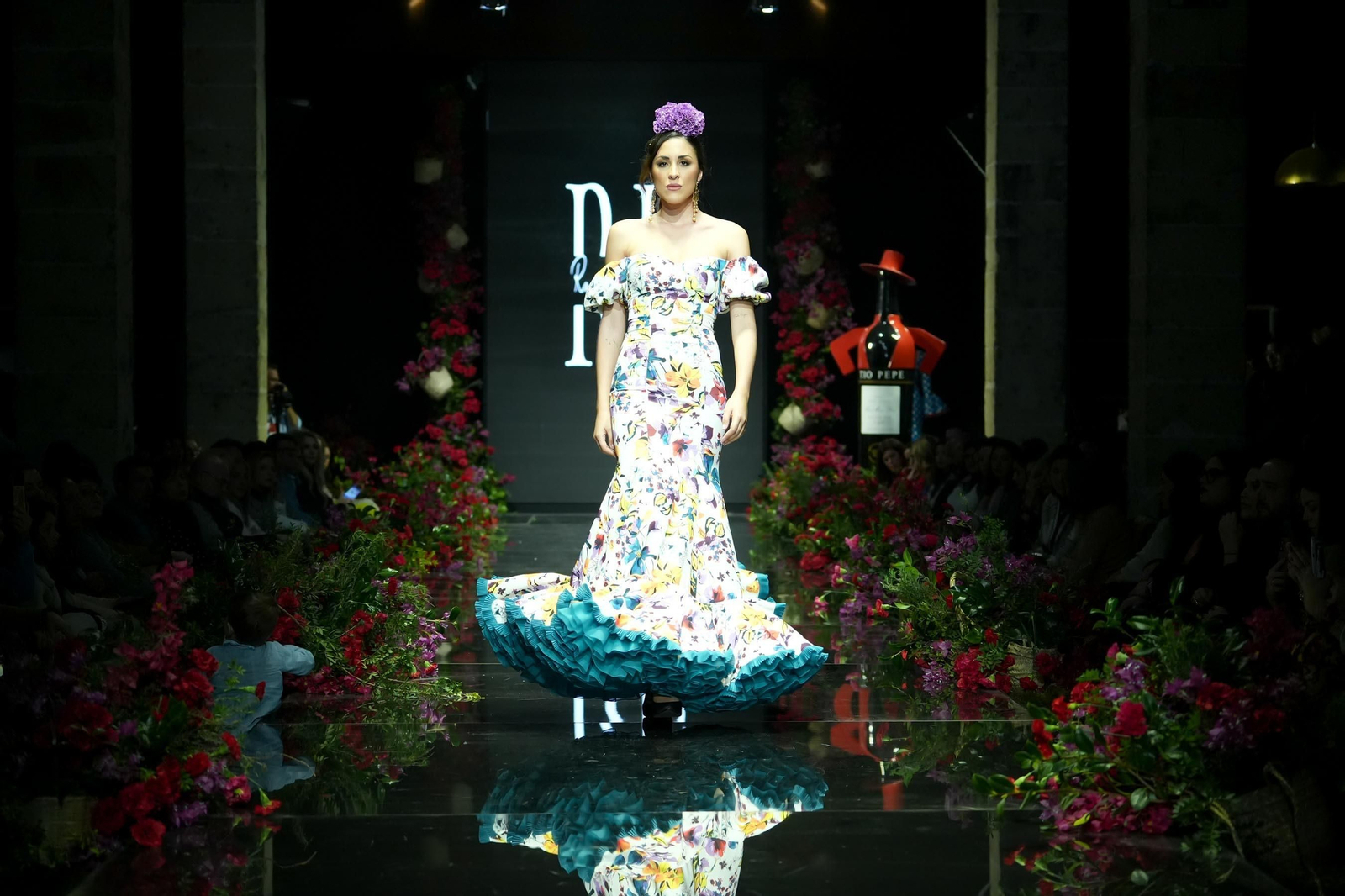 Desfile de Rocío Lama en la Pasarela Flamenca Tío Pepe Jerez 2024