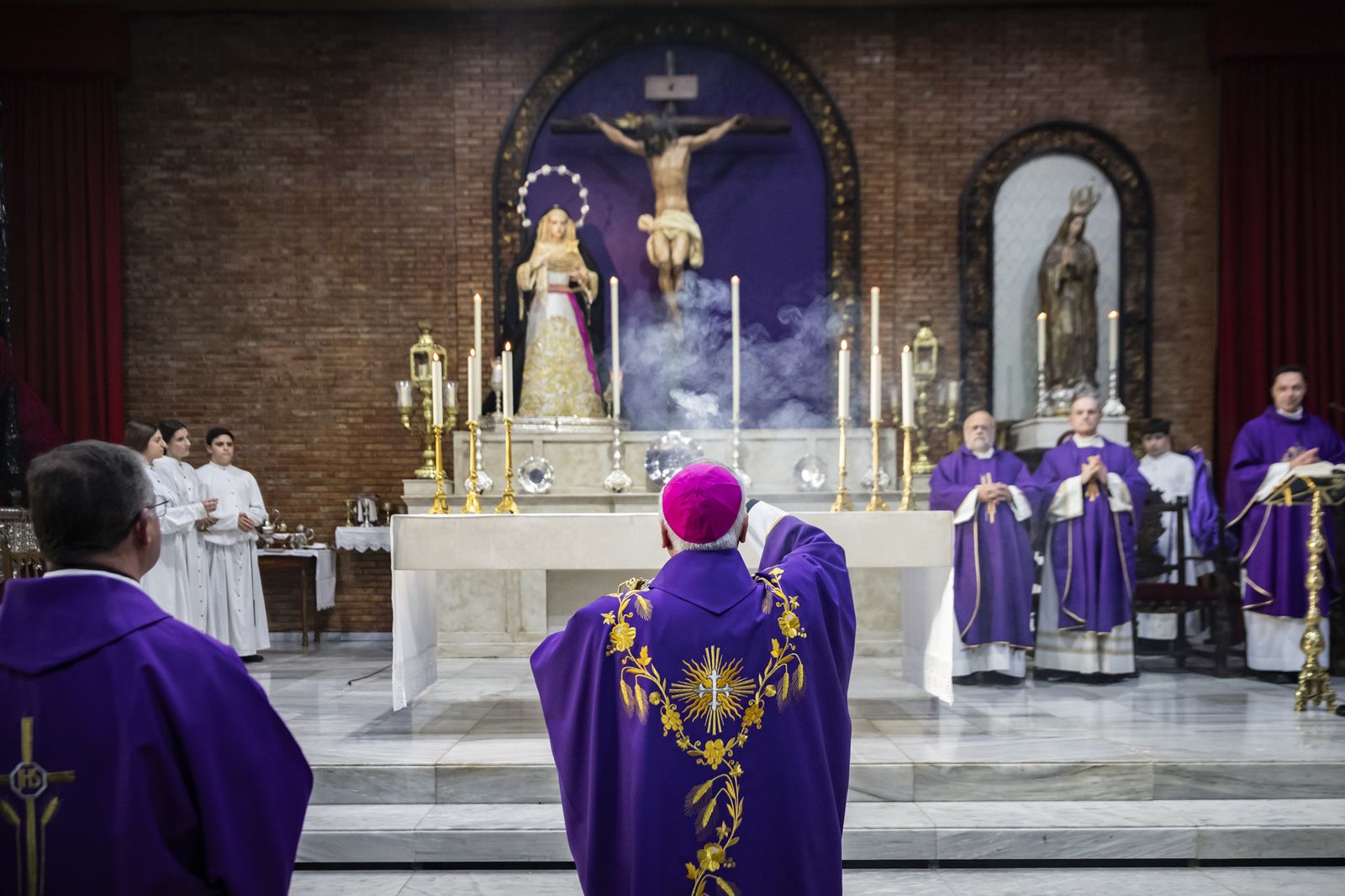 Así ha sido la bendición del Señor de Humildad, de la Agrupación Parroquial de Barbadillo