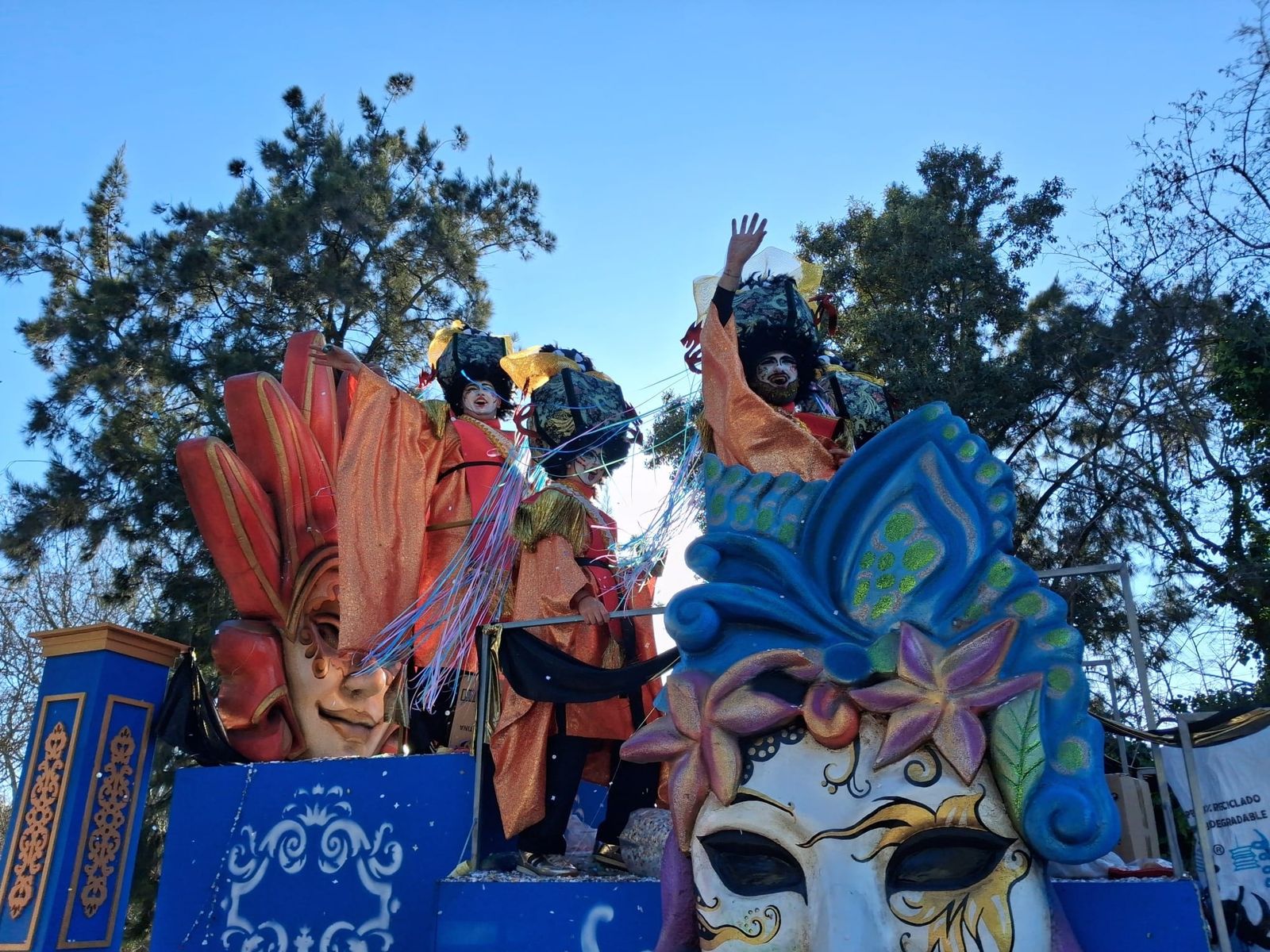 Cabalgata de Sanlúcar en el Carnaval 2026.