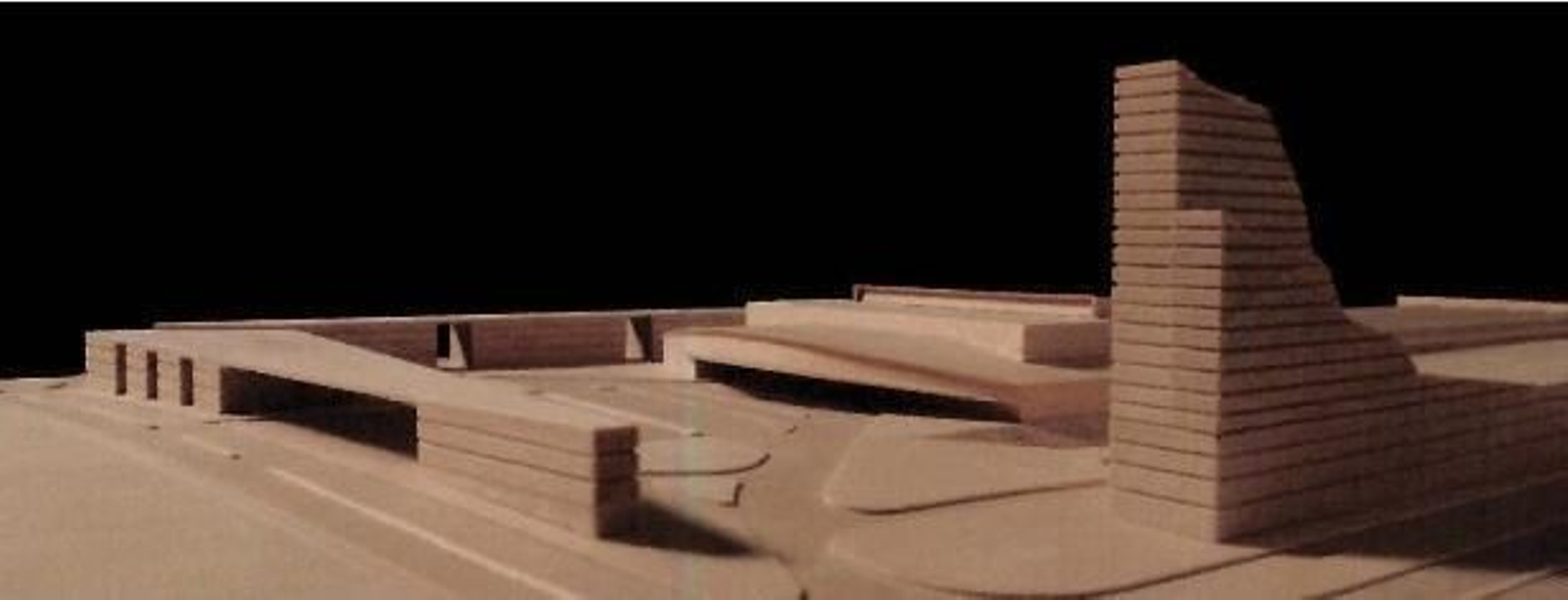 Maqueta del proyecto propuesto en 2004 por los arquitectos Cruz y Ortiz.