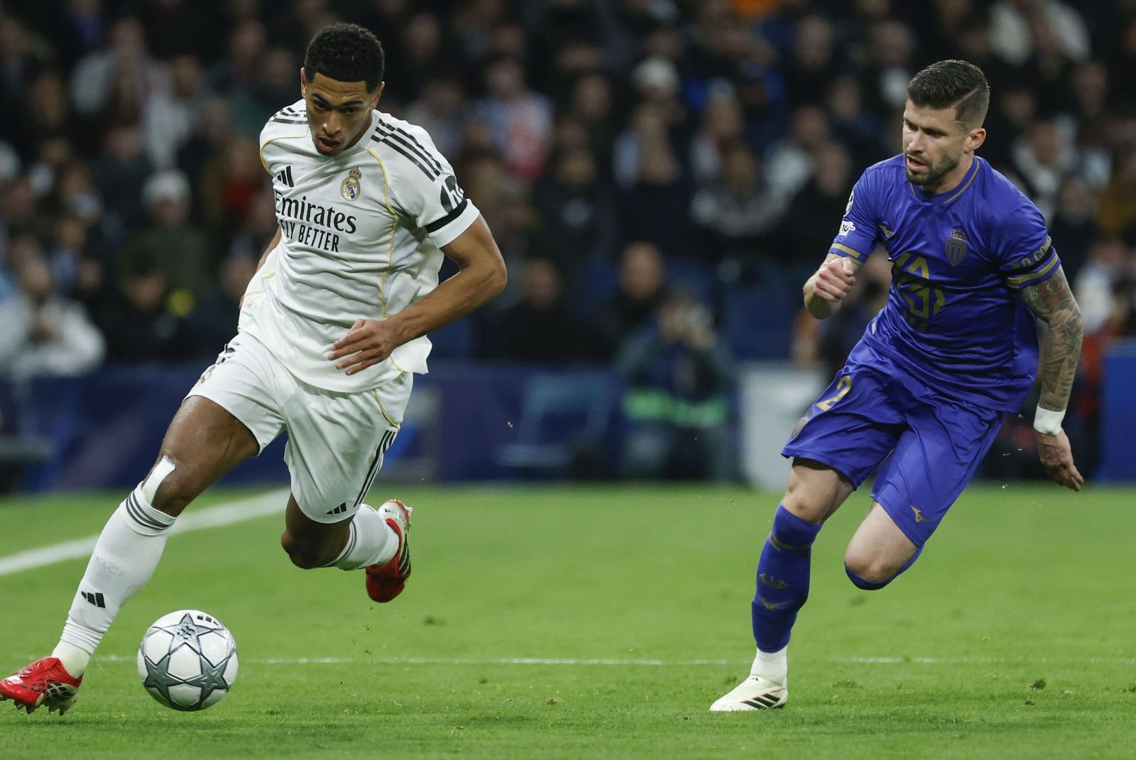 Las fotos del Real Madrid-Mónaco