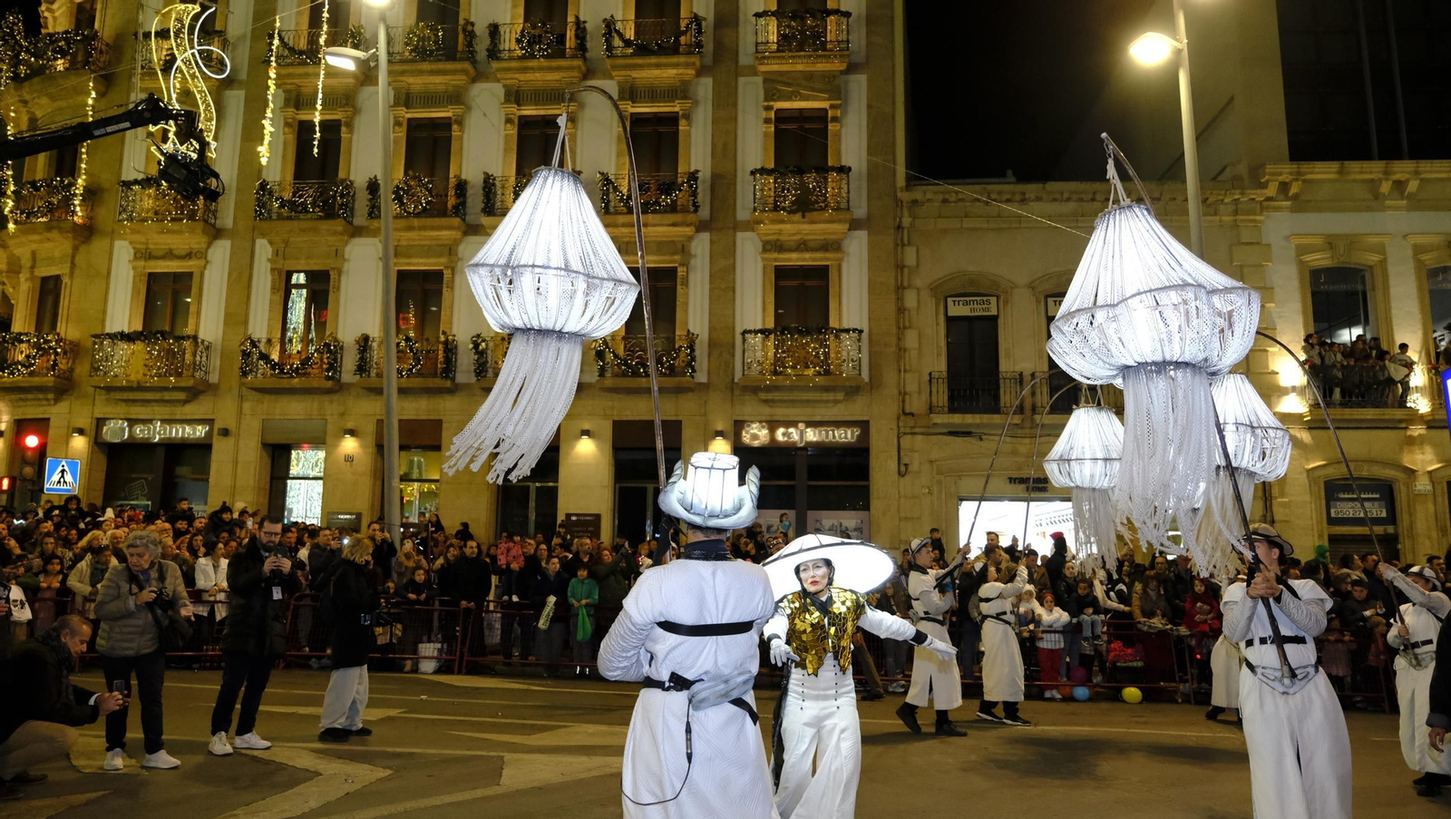 La Cabalgata de Reyes Magos de Almería, en imágenes