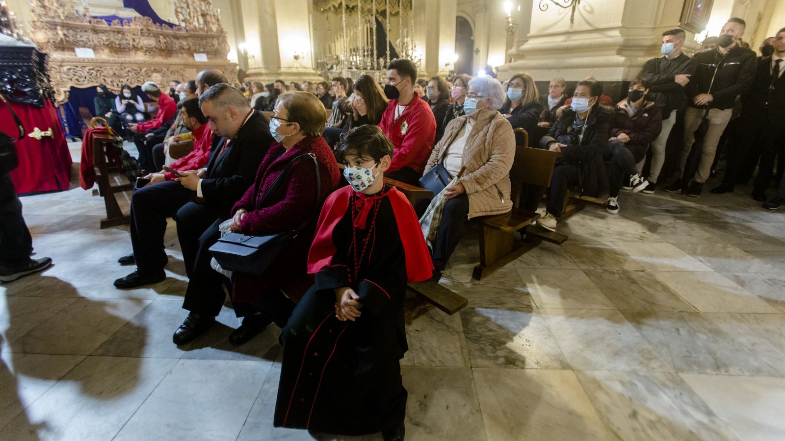 Las imágenes de la cofradía del Perdón en la Semana Santa de Chiclana 2022