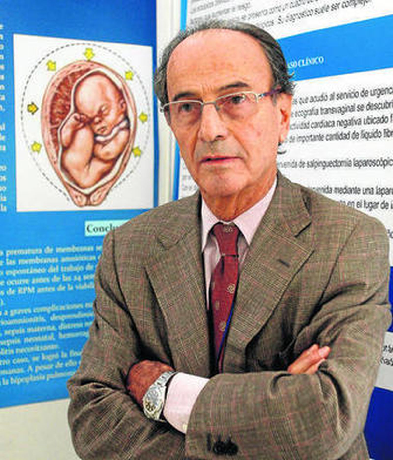 Santiago Dexeus, ayer, en la Facultad de Filosofía y Letras de la UCA.