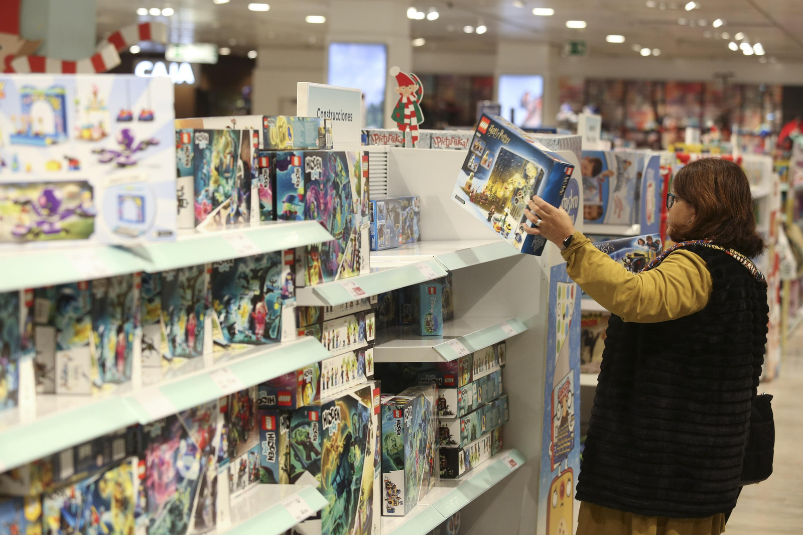 Fotos de las jugueterías de Málaga días antes de los Reyes Magos