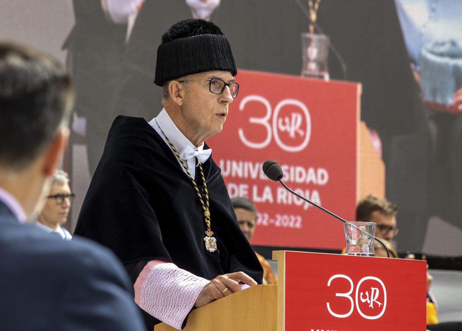 Juan Carlos Ayala, rector de la Universidad de La Rioja, en una imagen de archivo