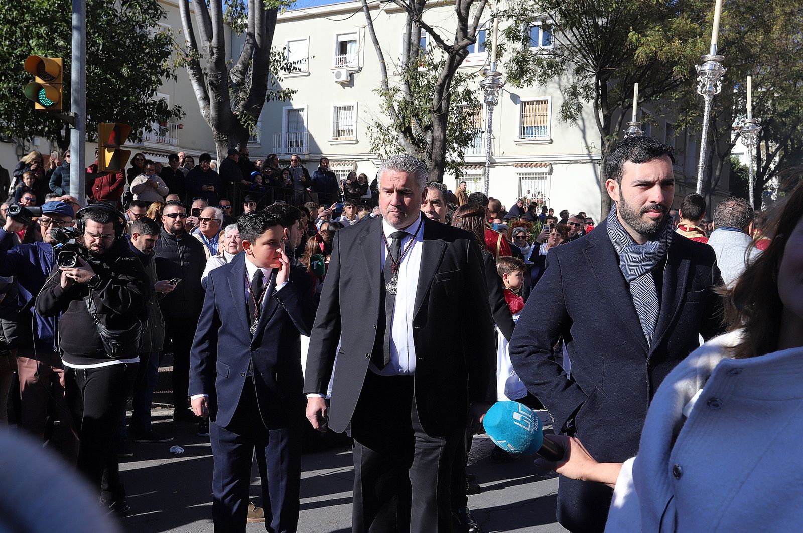 Imágenes de la procesión de San Sebastián en Huelva