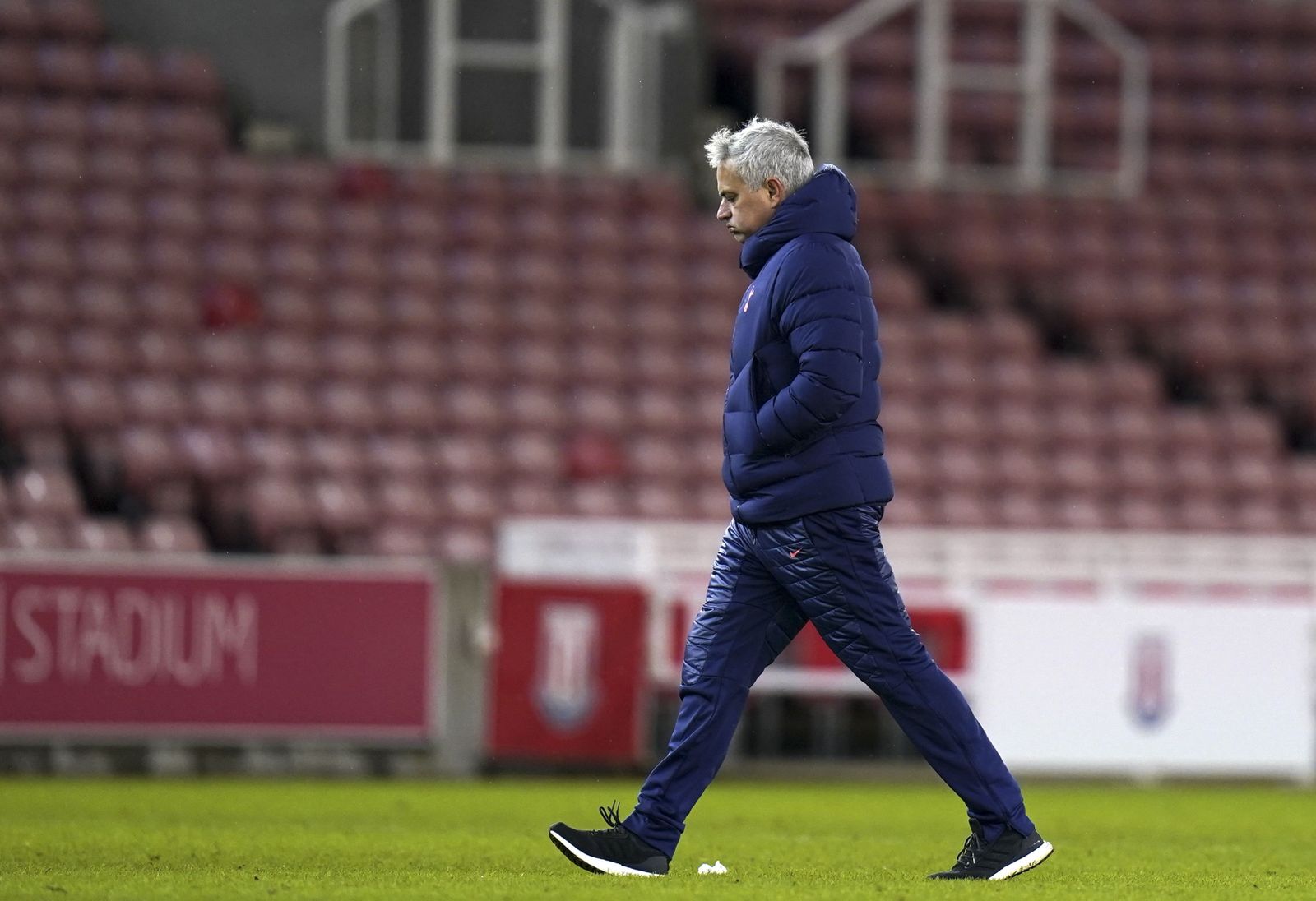 Mourinho es el actual entrenador del Tottenham.