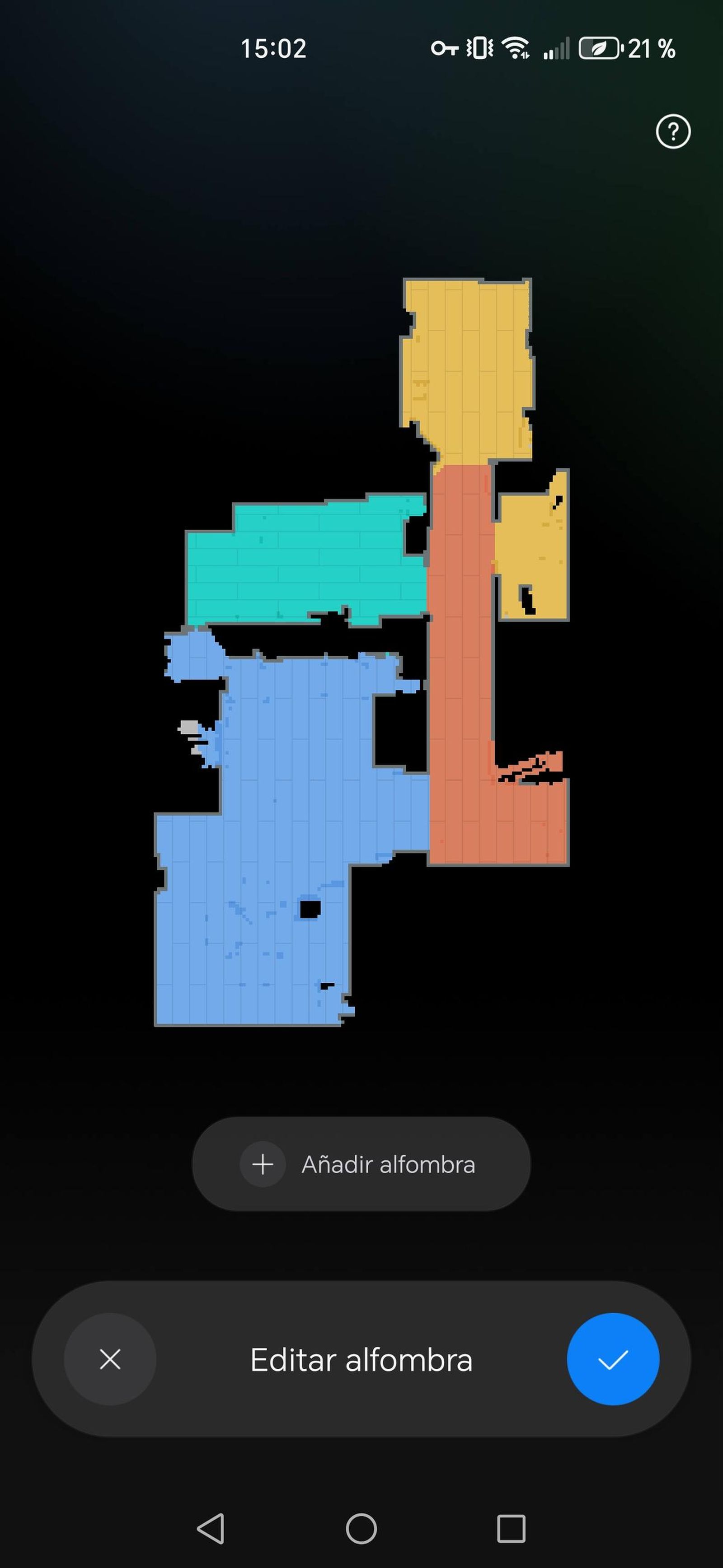 Aplicación Roborock - Robot aspirador Saros Z70