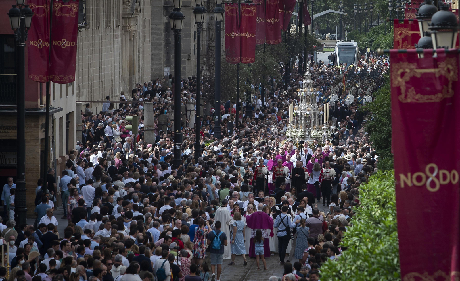 Las imágenes de la procesión del Corpus Christi de Sevilla 2022