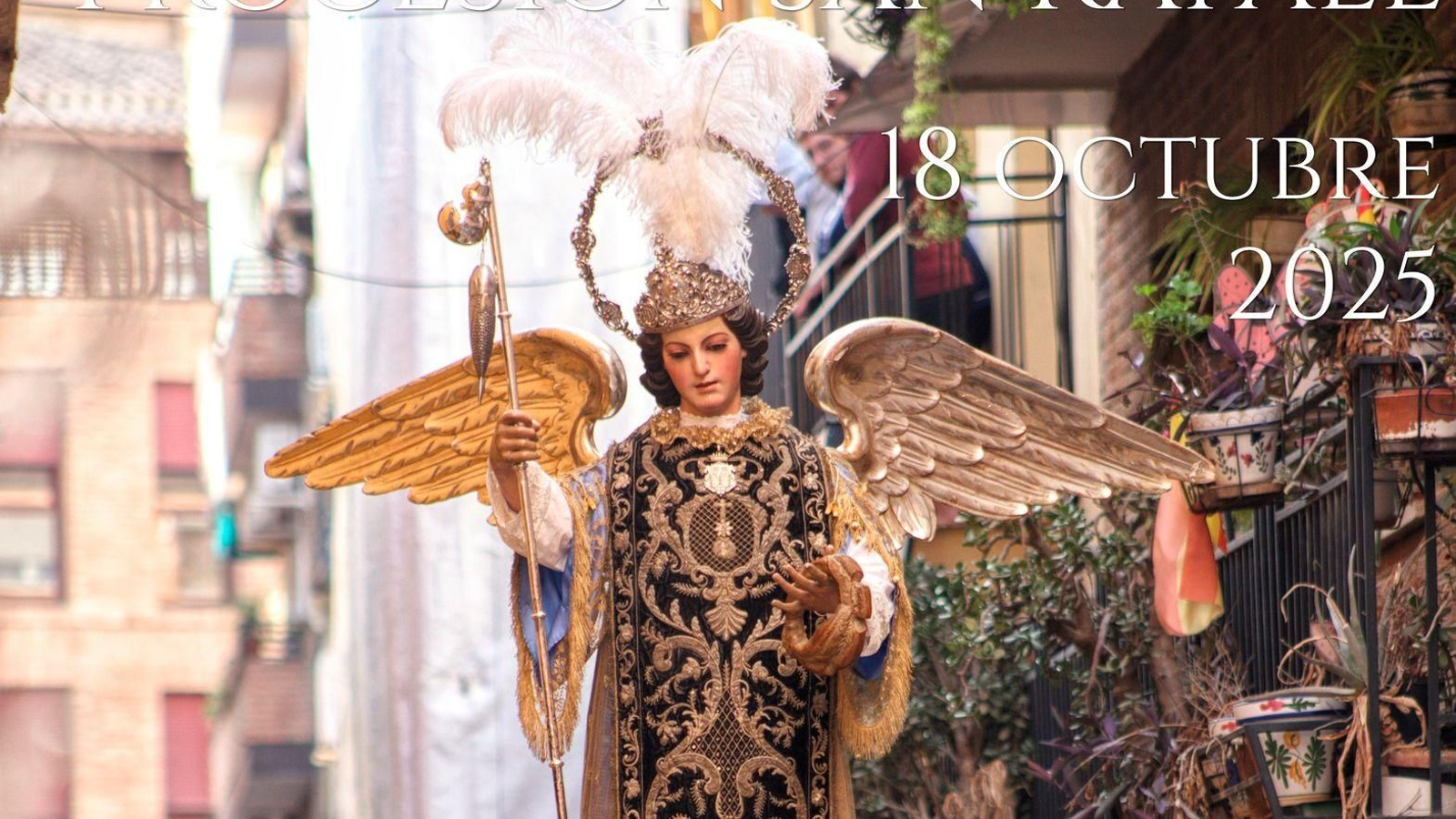 Cartel Oficial de San Rafael Arcángel de Granada 2025