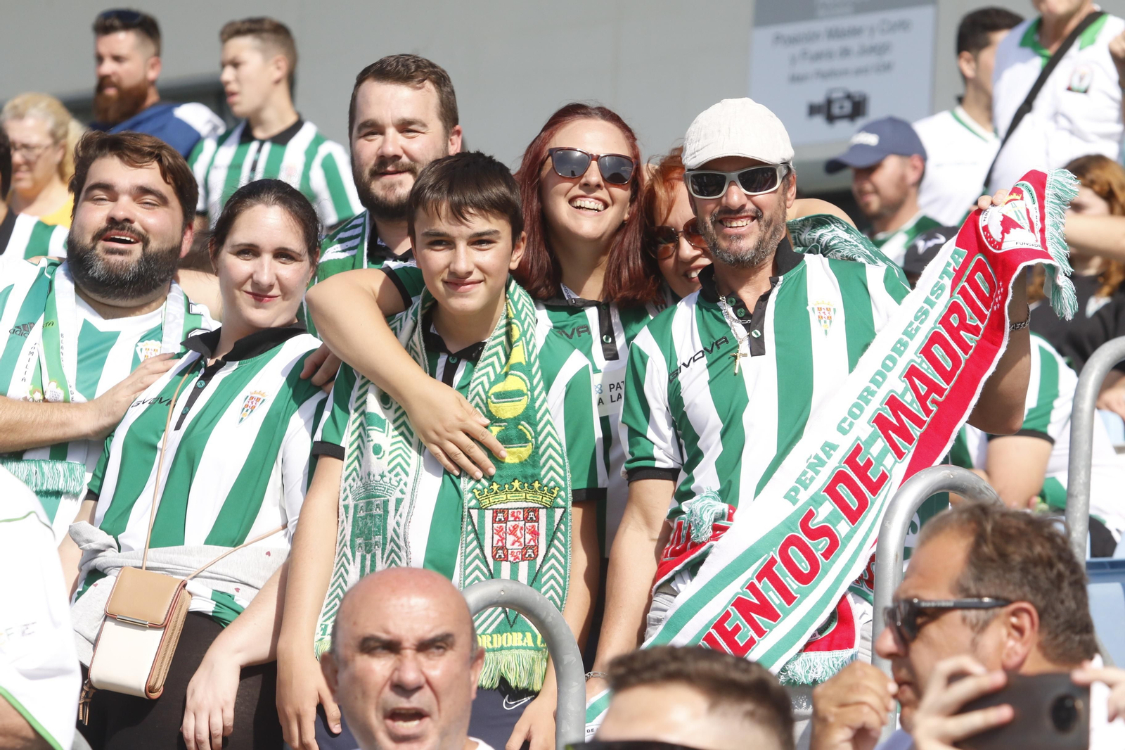 Las imágenes de la afición del Córdoba CF en el Alfredo Di Stéfano