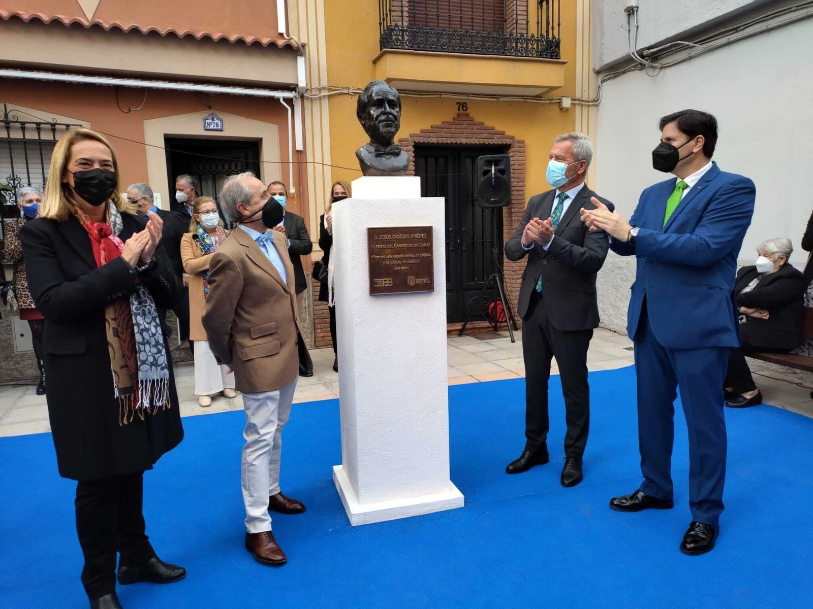 Motril homenajea al 'poeta de la Calle de Las Cañas'